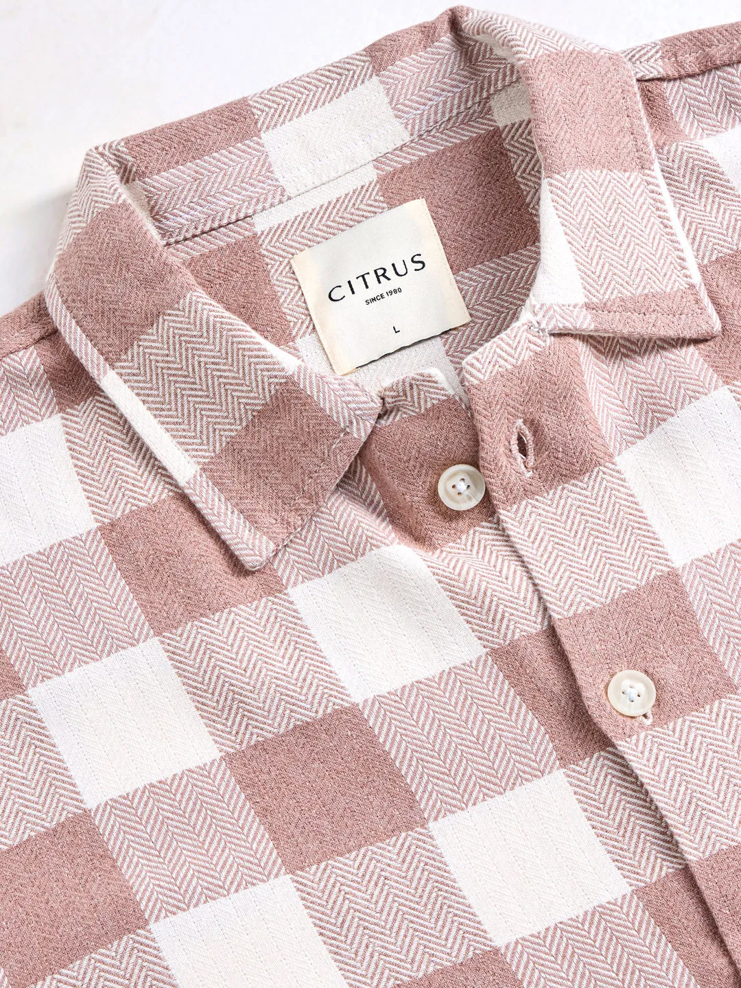 Cream Flannel Overshirt