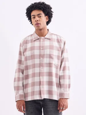 Cream Flannel Overshirt