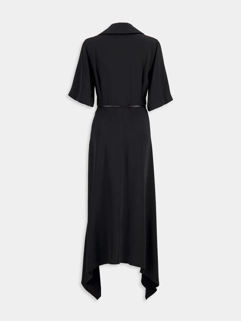 Crepe and Satin Voyou Dress