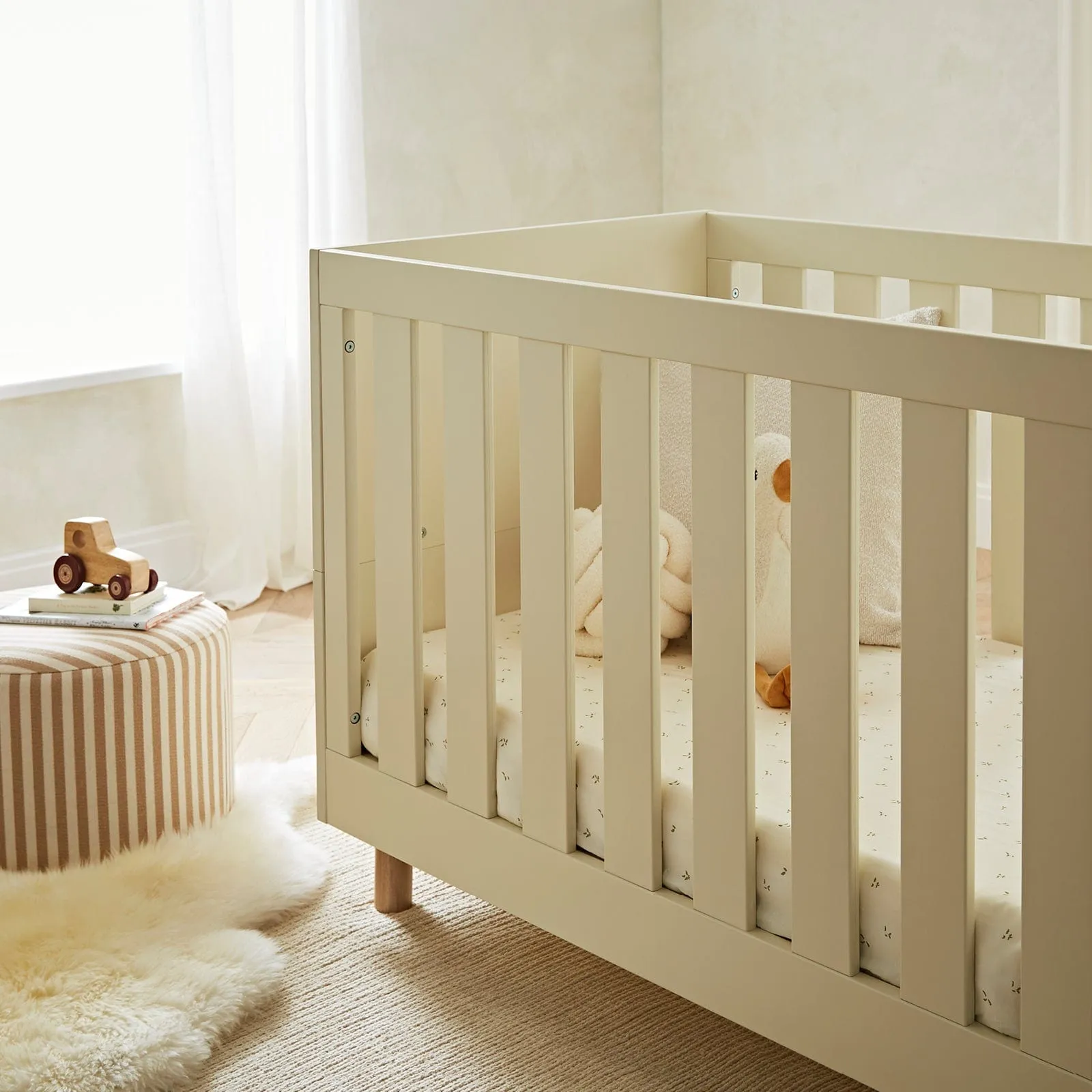 CuddleCo Harper 2pc Furniture Set - Cream