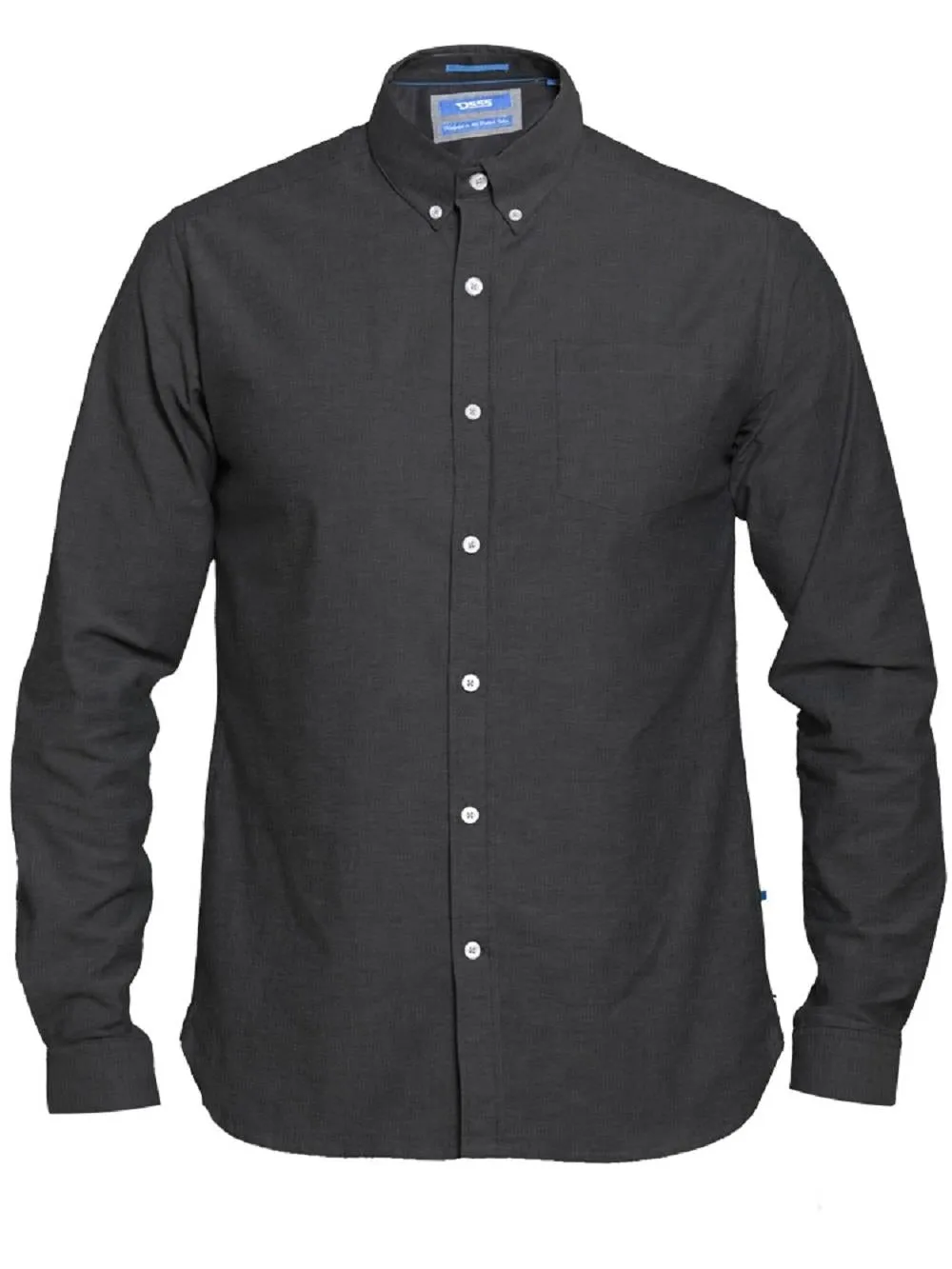 D555 Men's Tall Fit Long Sleeve Stretch Shirt (Nebraska) MT - 4XLT