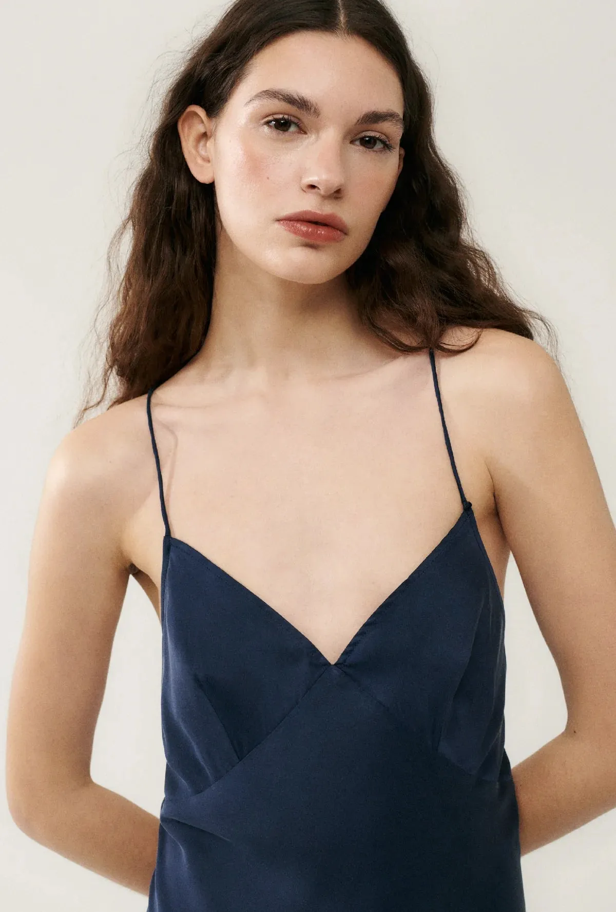 Deco Rouleau Dress Midnight