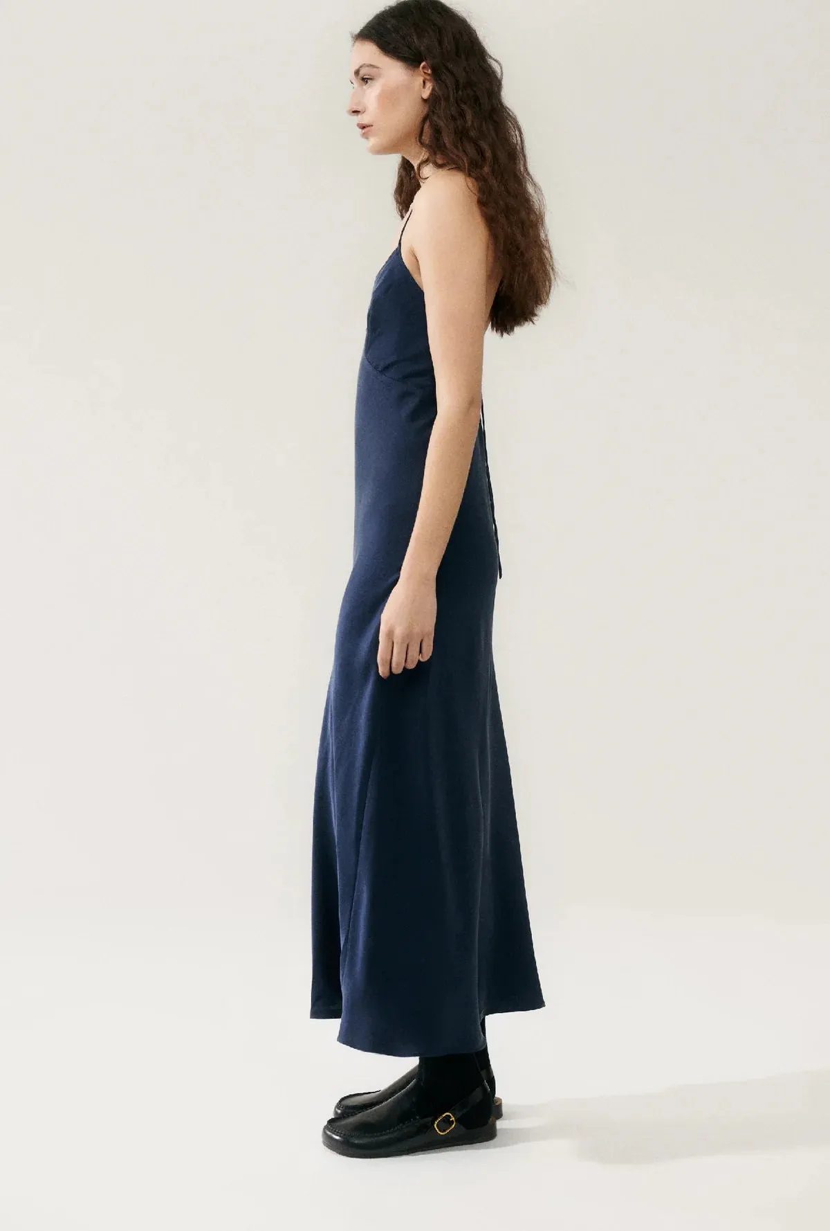 Deco Rouleau Dress Midnight