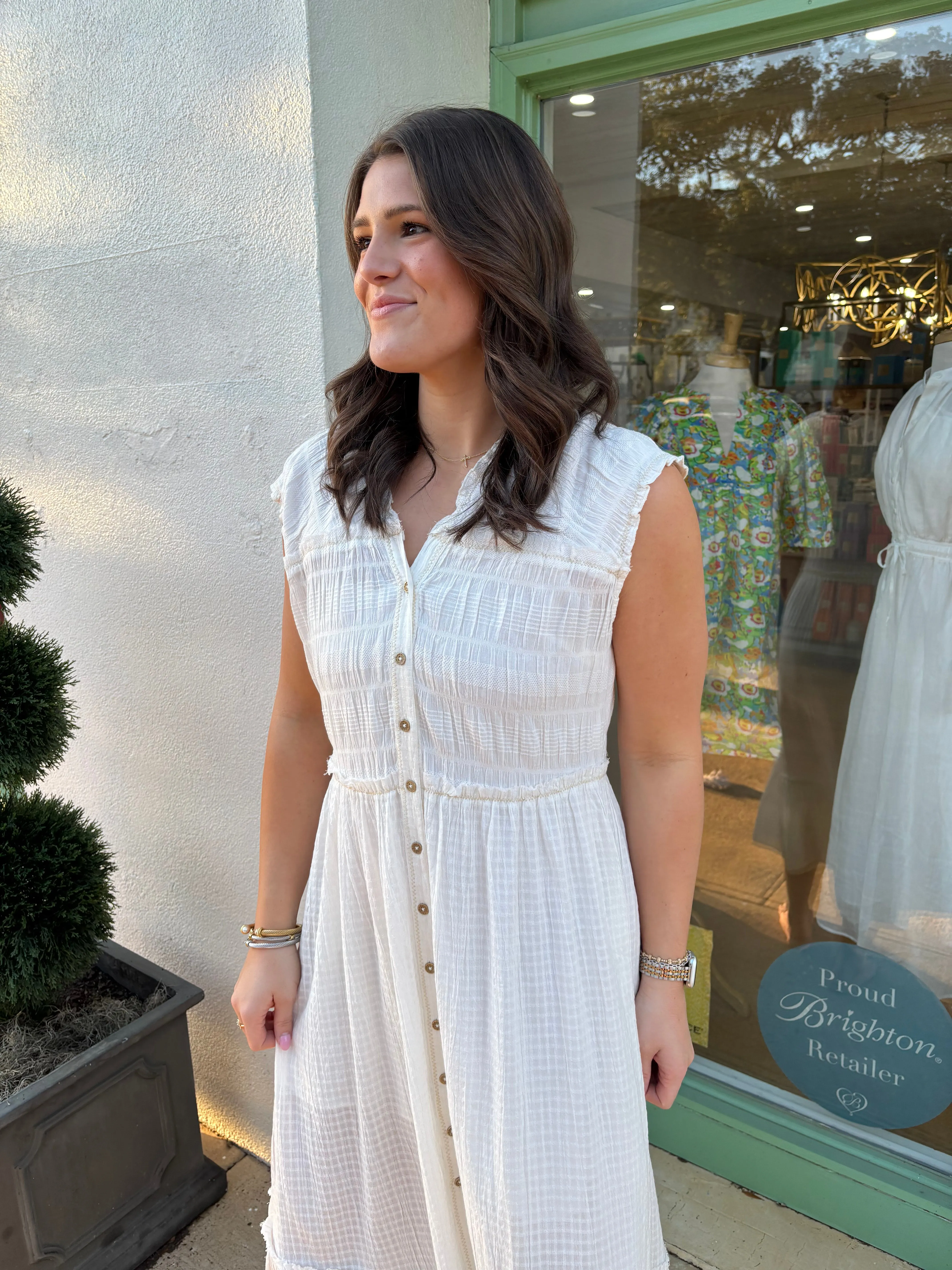 Desert Dazed Midi Clean Ivory Free People