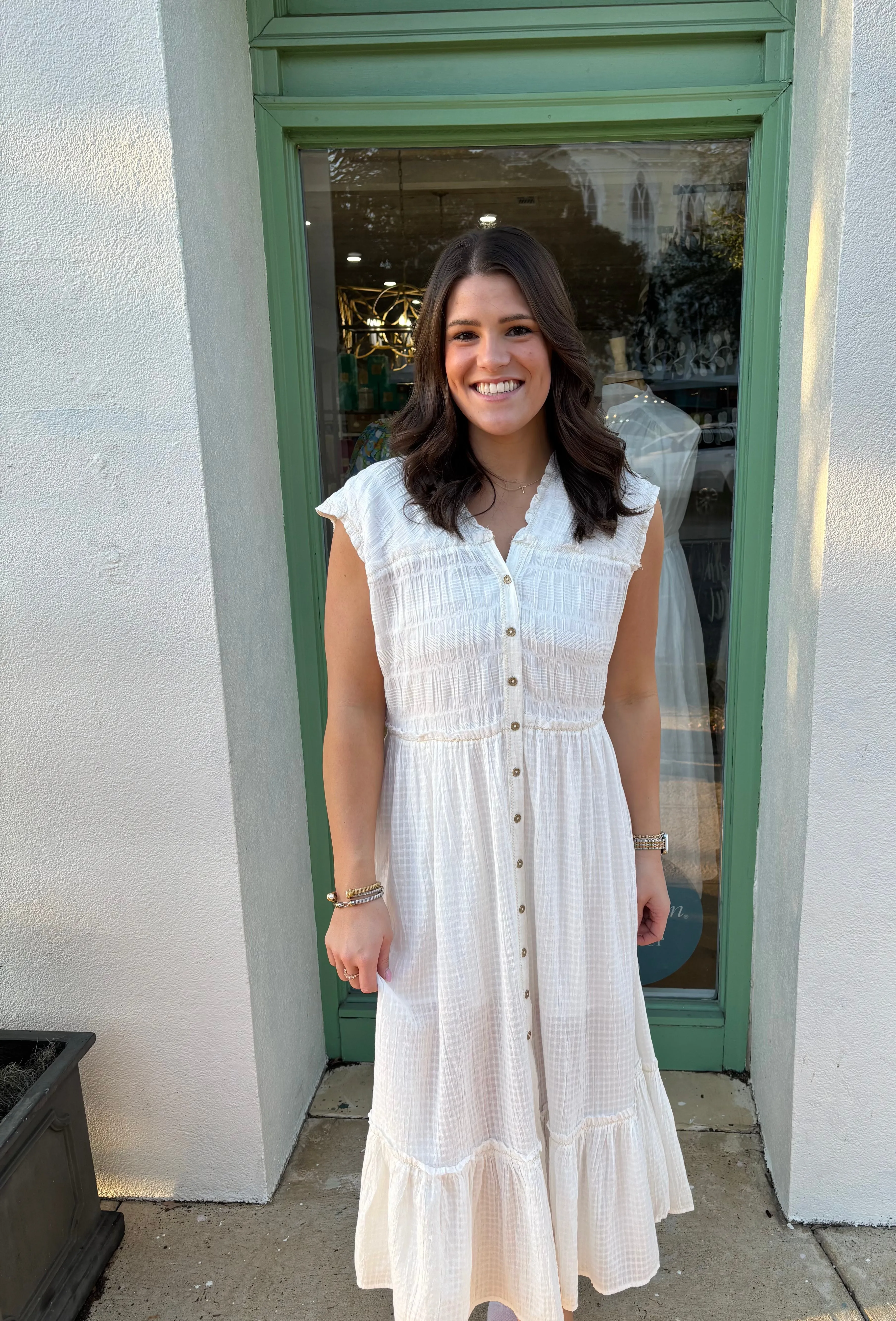 Desert Dazed Midi Clean Ivory Free People