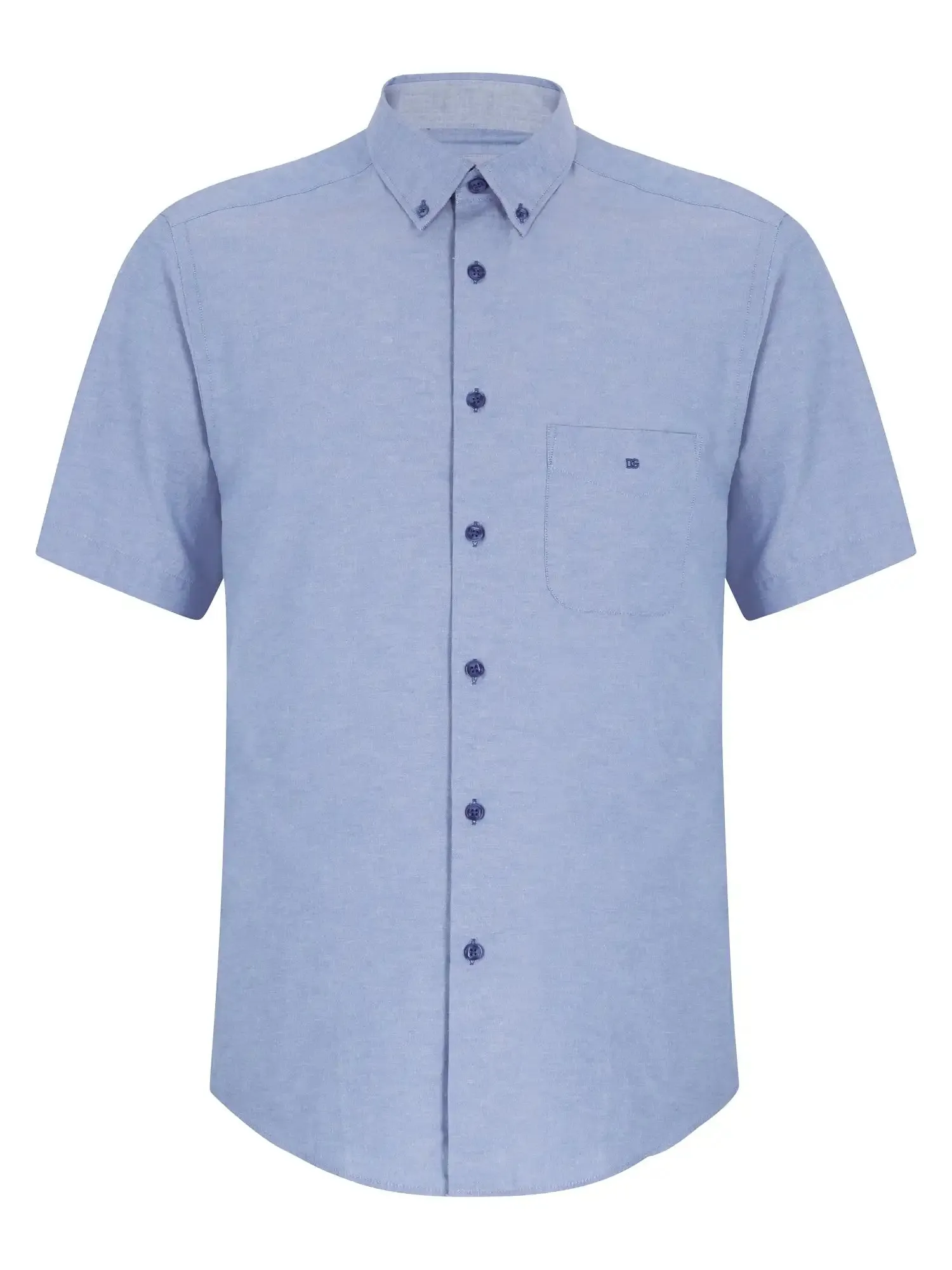 DG's Drifter Men's Short Sleeve Shirt Ivano 15178/23 Blue