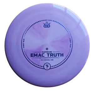 Dynamic Discs Supreme EMac Truth - First Run