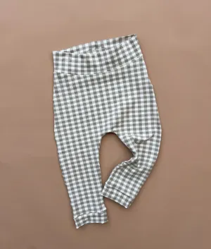 Easy Leggings - Grey Gingham