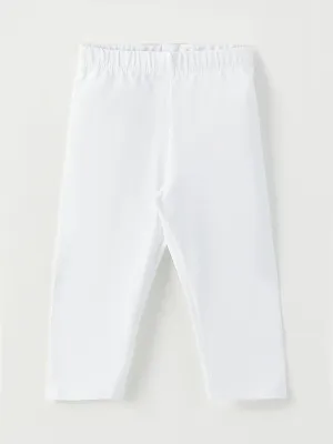 Elastic Waist Basic Cotton Girl Tights