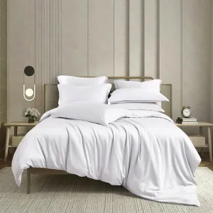 Eliott White Fitted Sheet Set 100% Bamboo