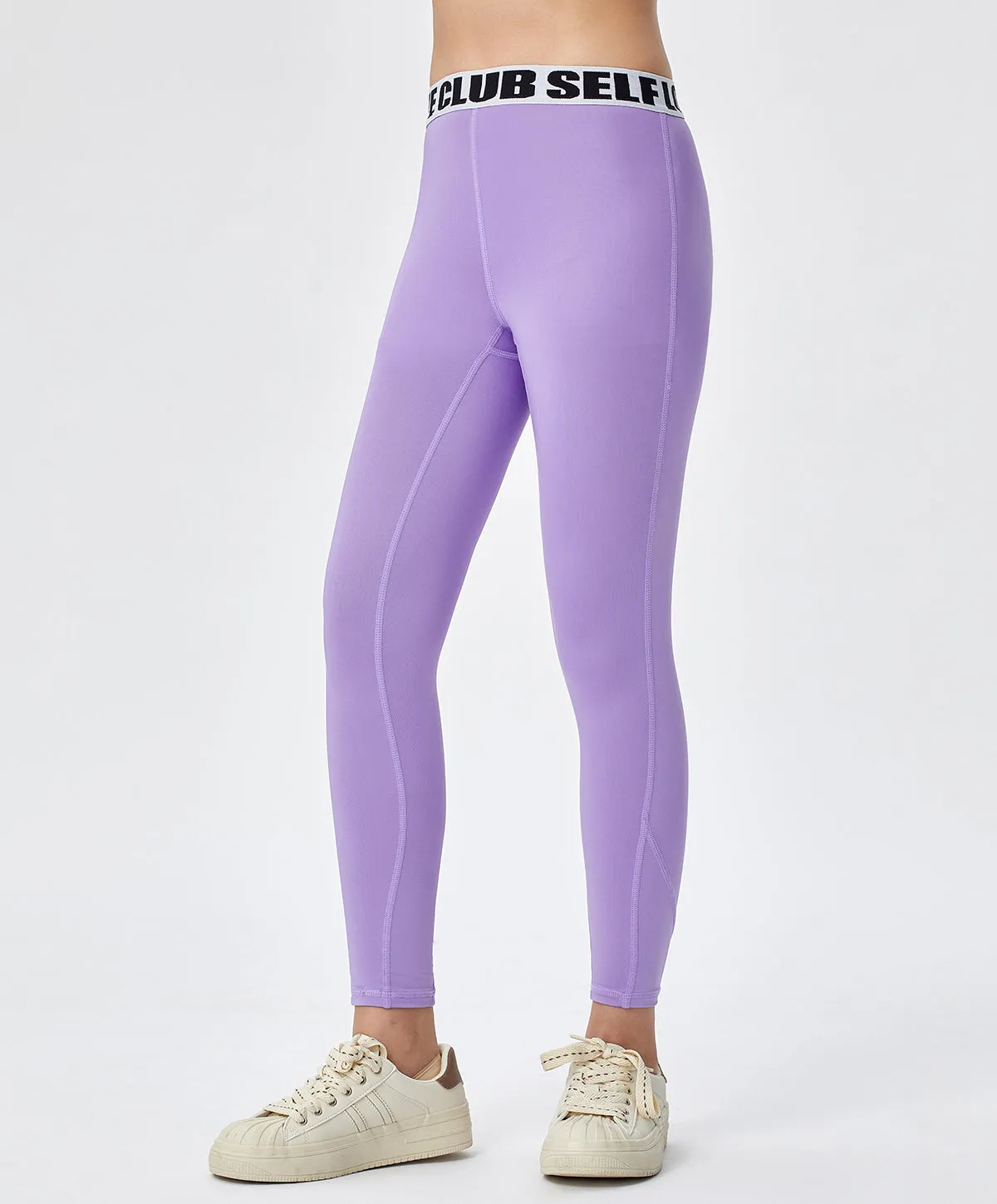 Energized Junior Digital Daydream Leggings with Slogan Elastic Band