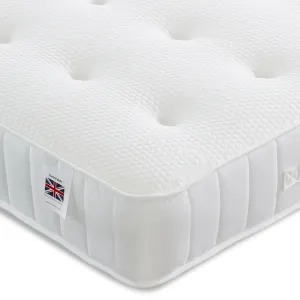 Everest Kensington Open Coil Cool Blue Mattress Medium Firm Zip and Link