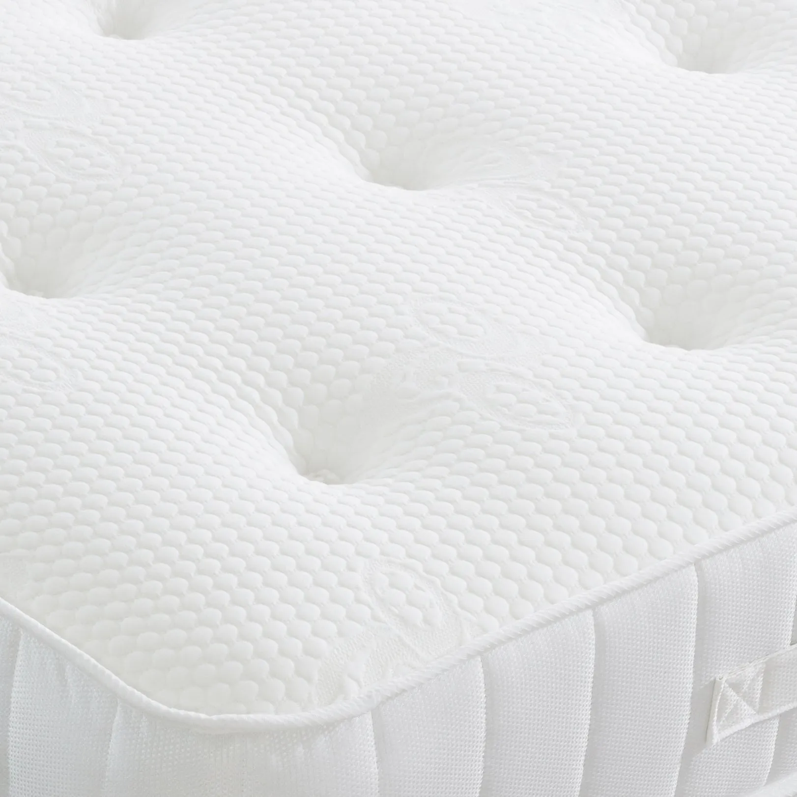Everest Kensington Open Coil Cool Blue Mattress Medium Firm Zip and Link