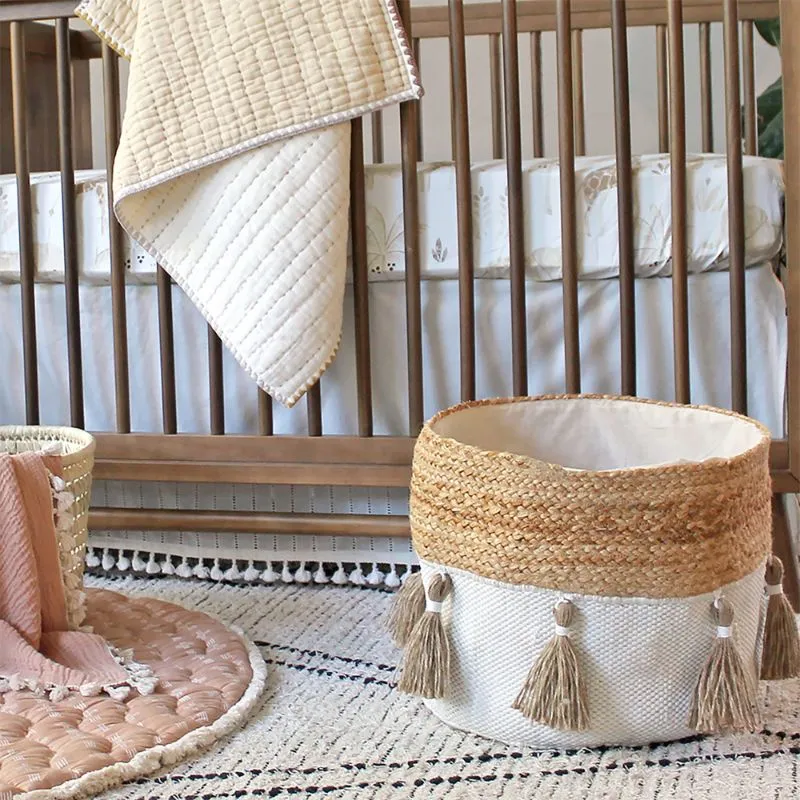 Ezra Cotton   Jute Storage Bin