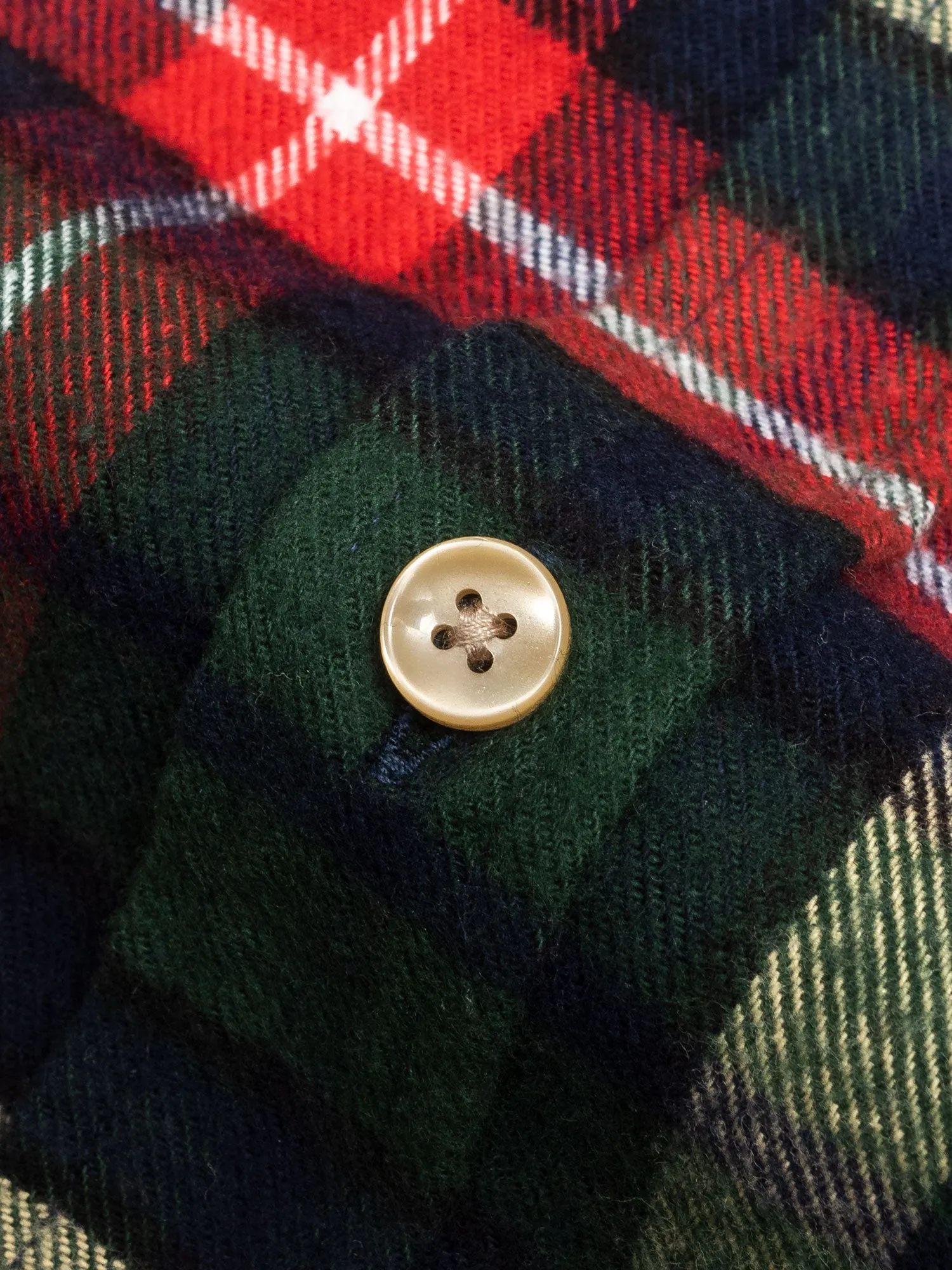 Fantos Button-Up Shirt in Green