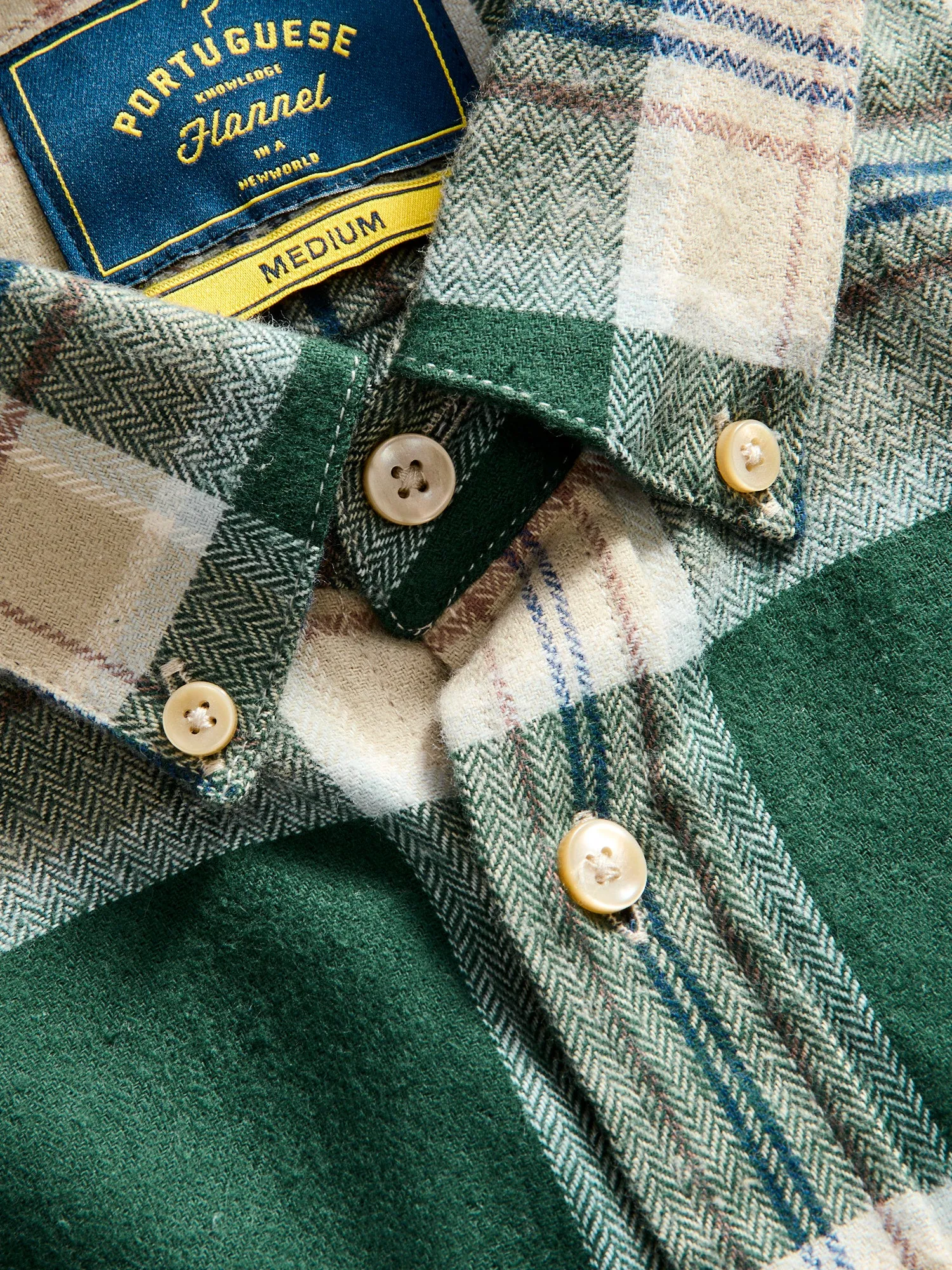 Fence Button-Up Shirt in Pine