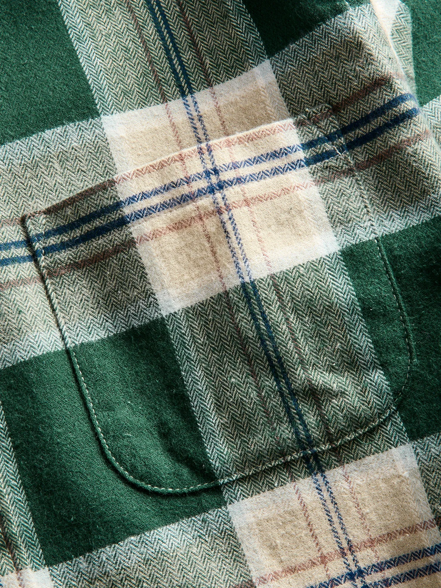 Fence Button-Up Shirt in Pine