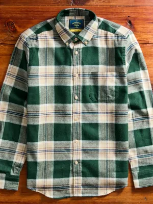 Fence Button-Up Shirt in Pine