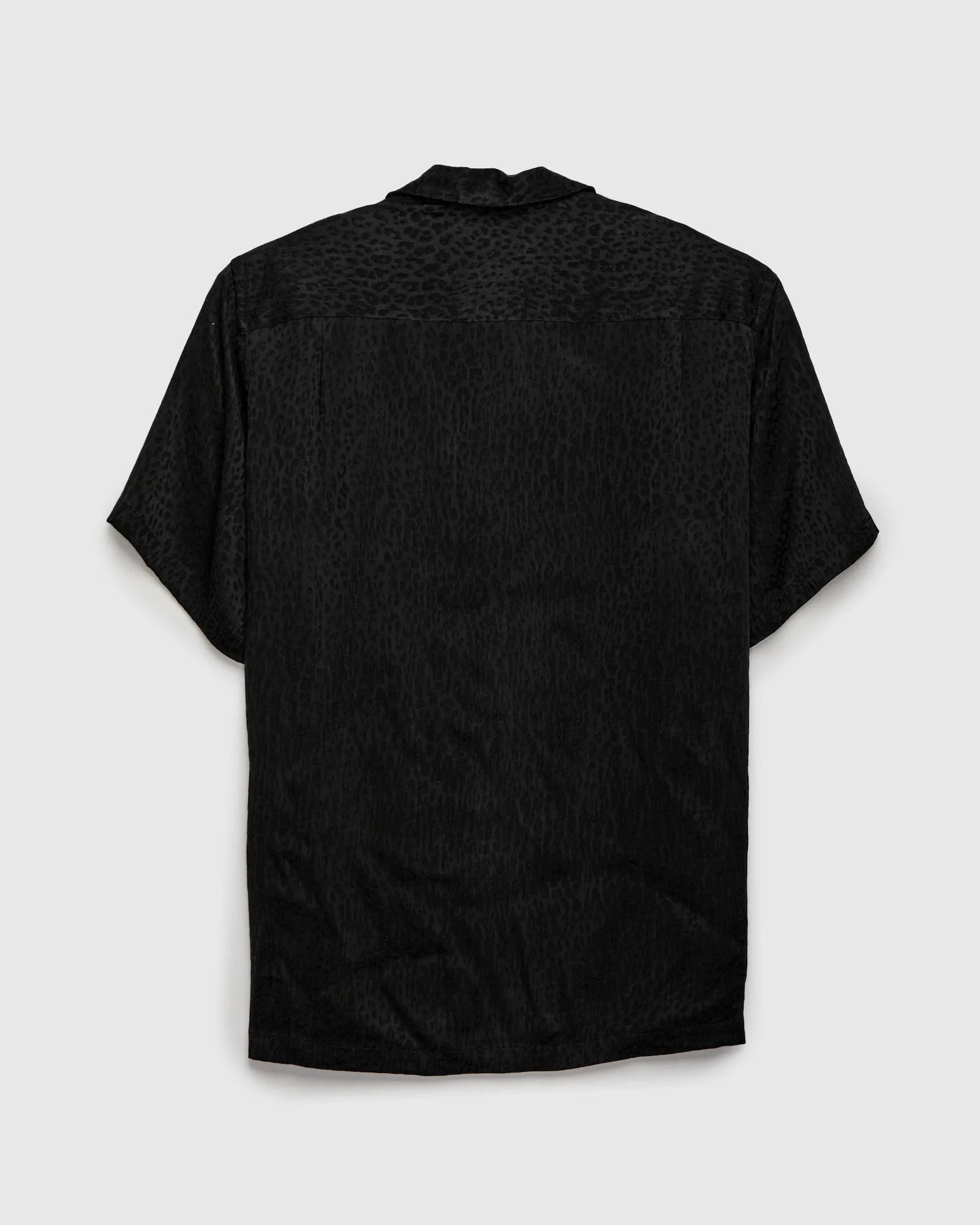 Finger Print Shirt in Black