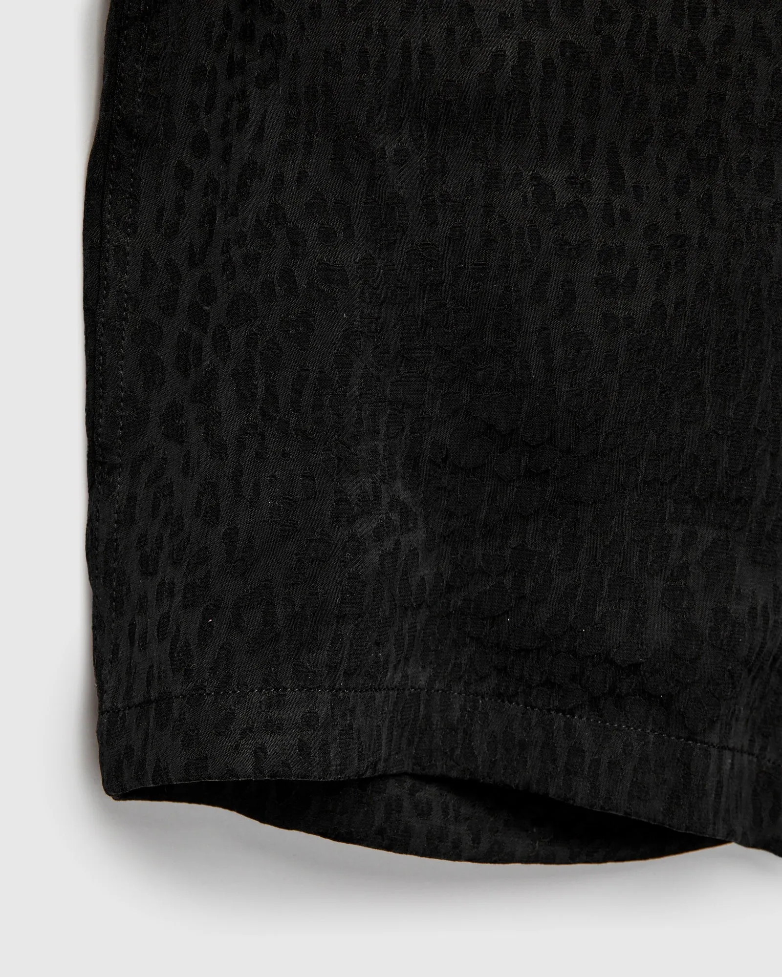 Finger Print Shirt in Black