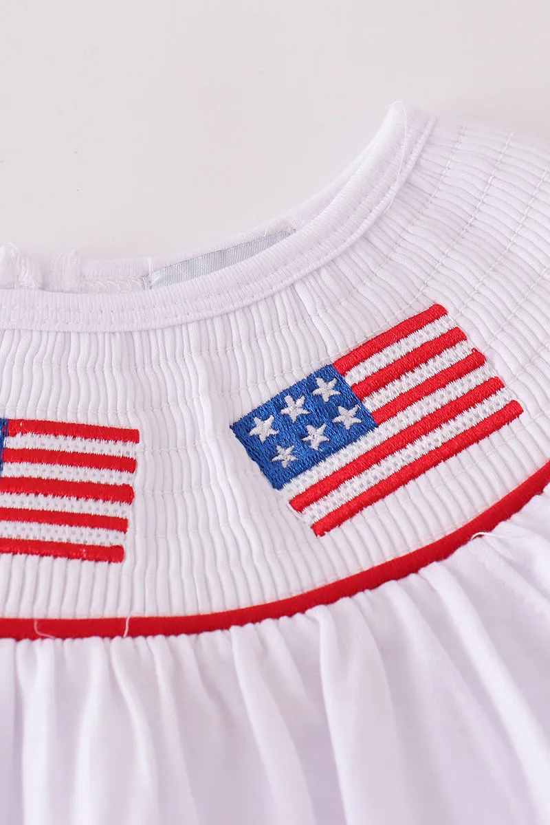Flag embroidery bloomer set