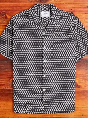 Folc Button-Up Shirt in Black