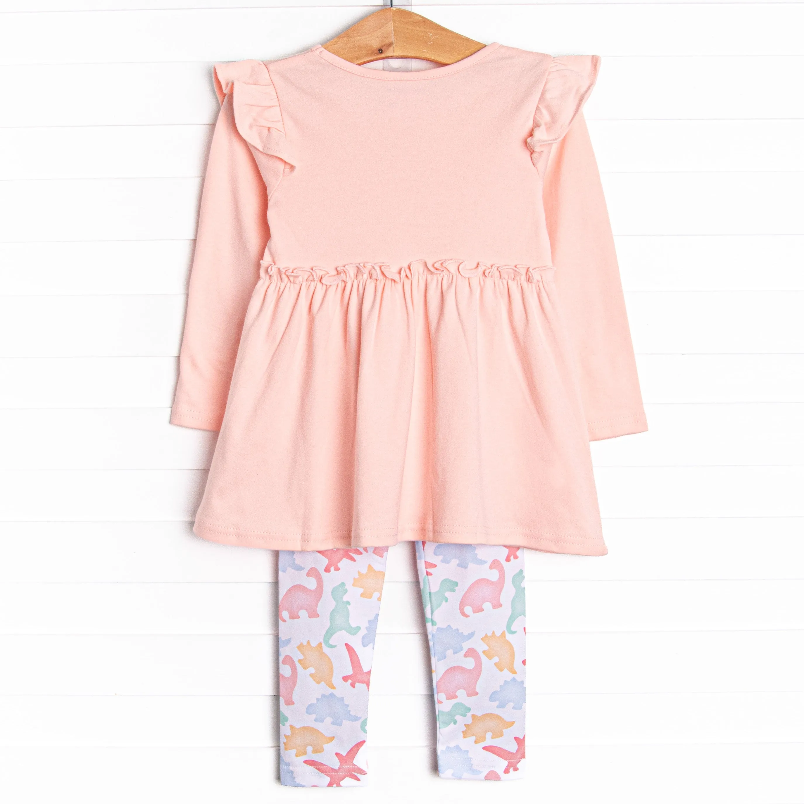 Fossil Friends Legging Set, Pink