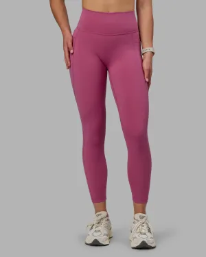 Fusion 7/8 Length Tight With Pockets - Mauve Haze