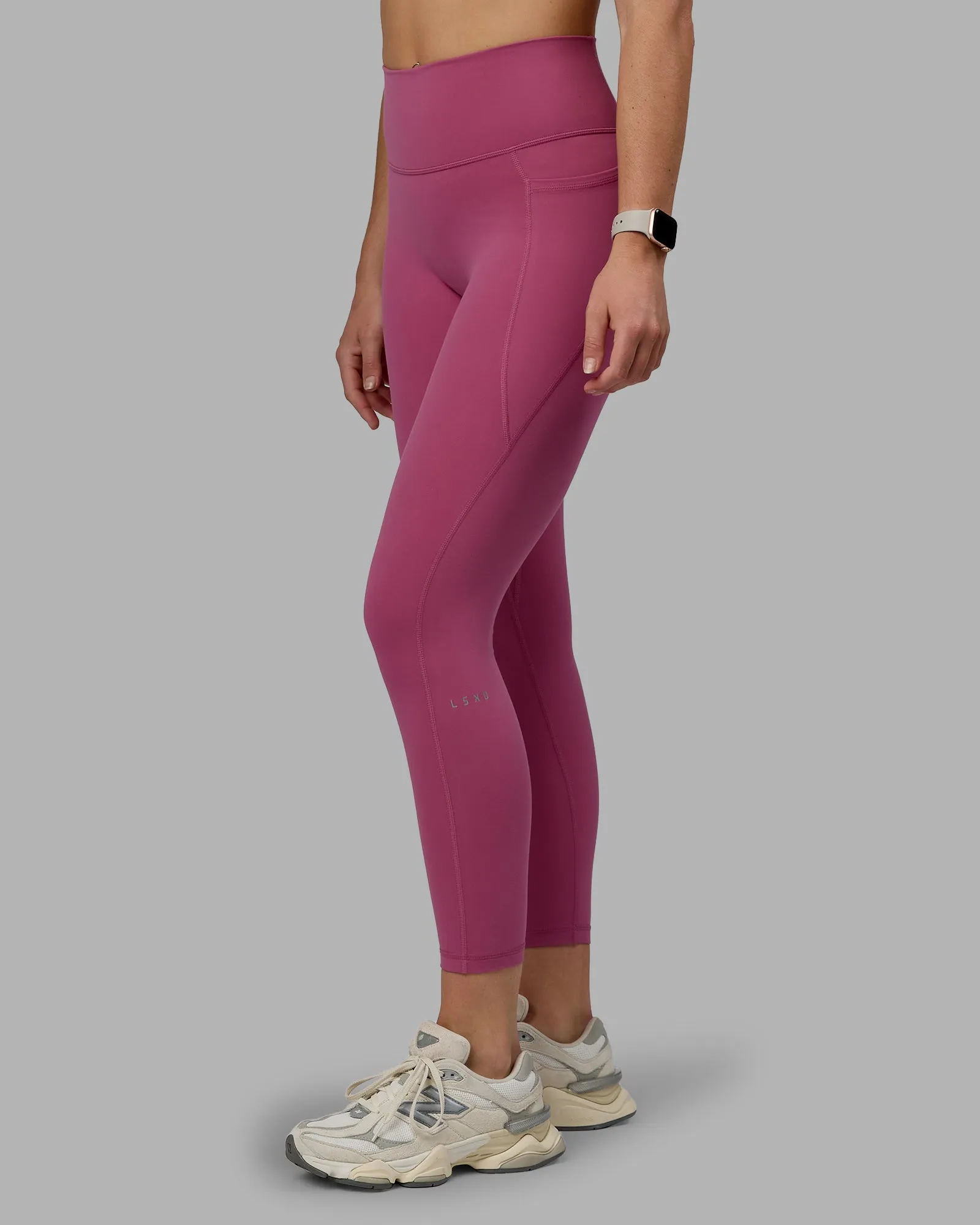 Fusion 7/8 Length Tight With Pockets - Mauve Haze