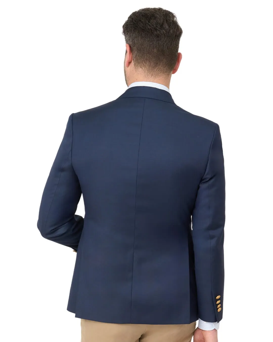 Gagliardi Classic Gold Button Blazer