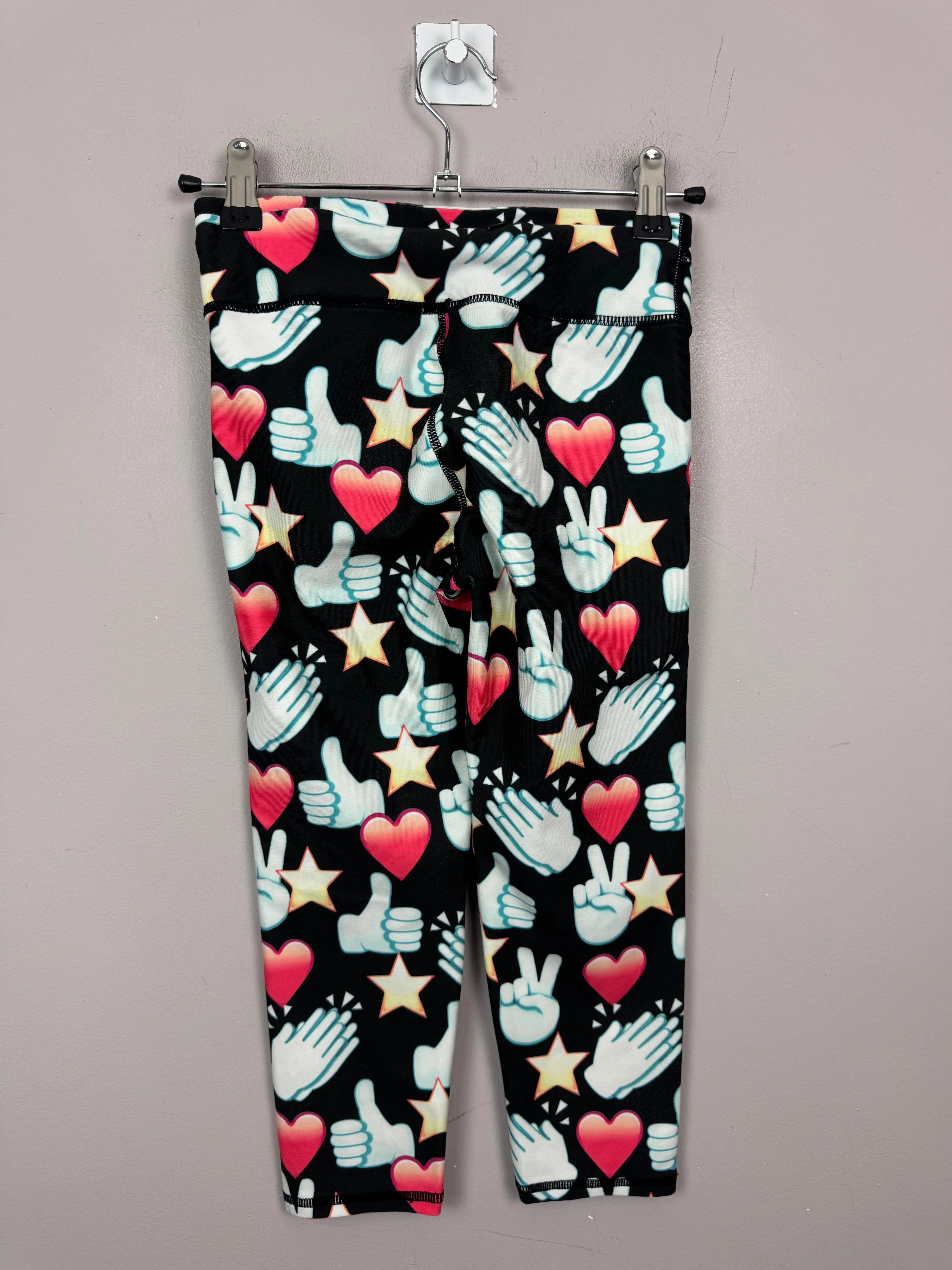 GAP Emoji 3/4 Active Leggings 8-9y