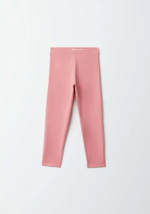 Girls Basic leggings - Pink