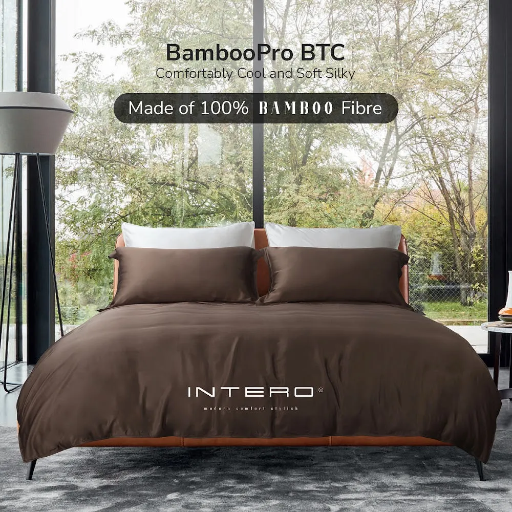 Grace 6.0 Premium Bamboo Bedsheet | Fitted set  - Walnut