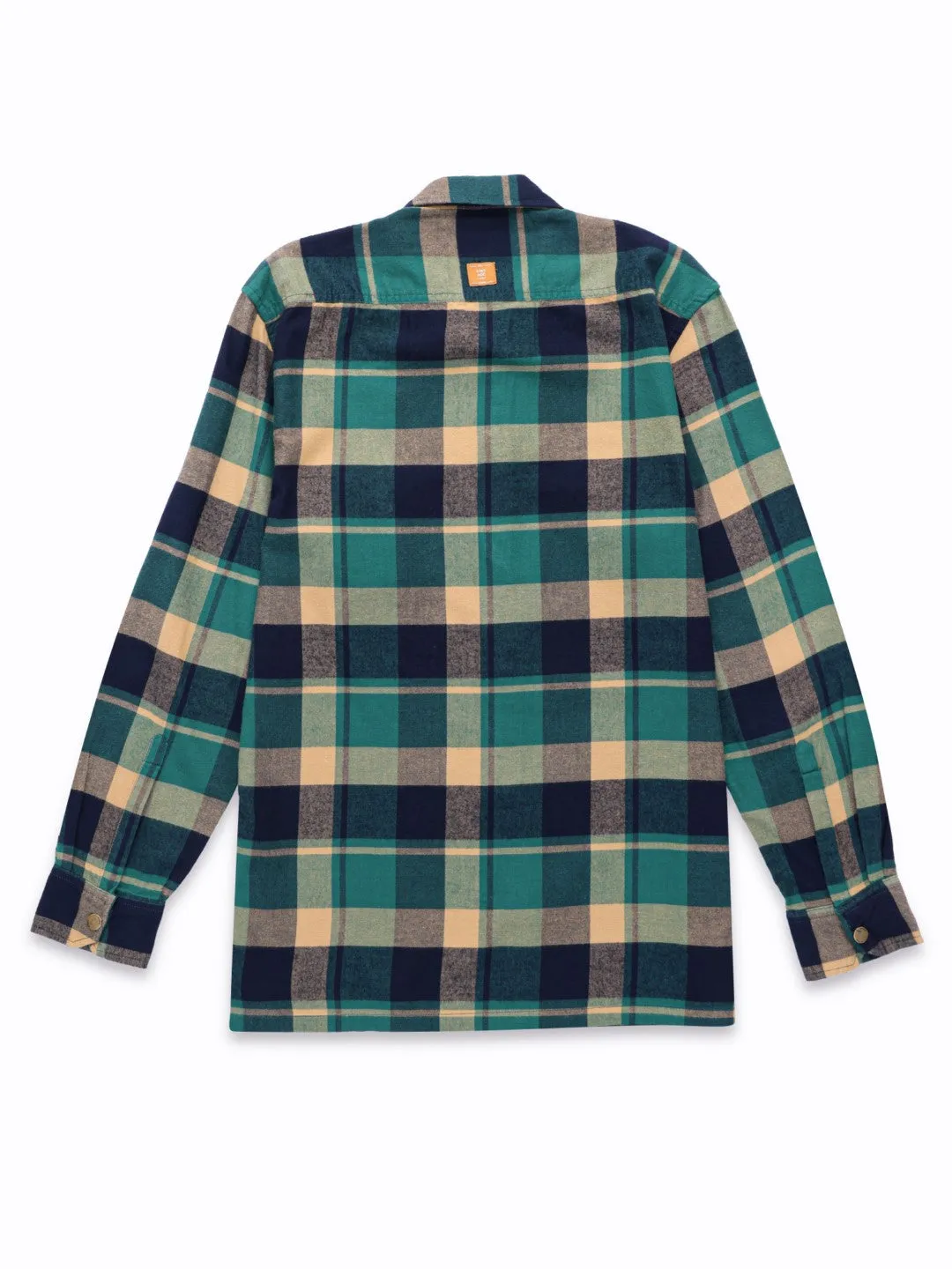 Green Flannel Cotton Shirt