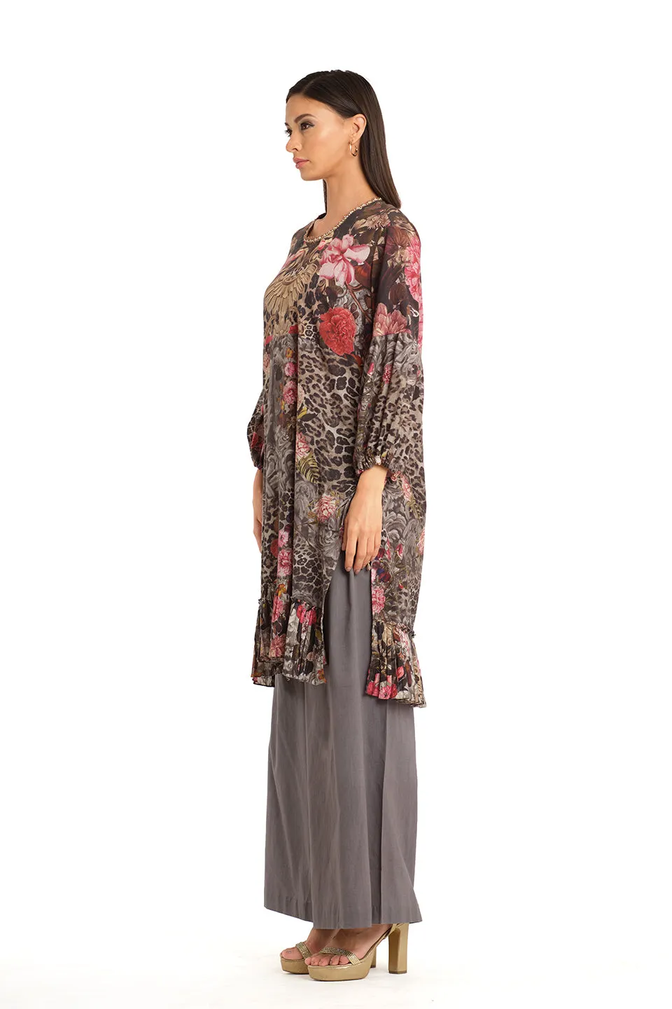 Grey tunic set
