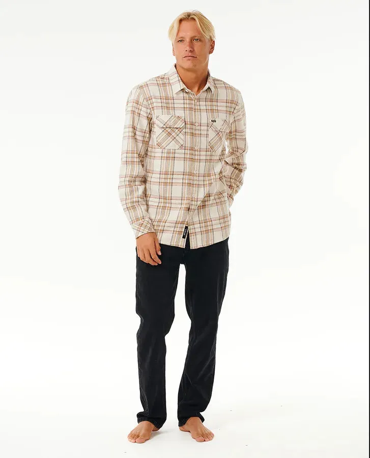 Griffin Flannel Shirt - Bone