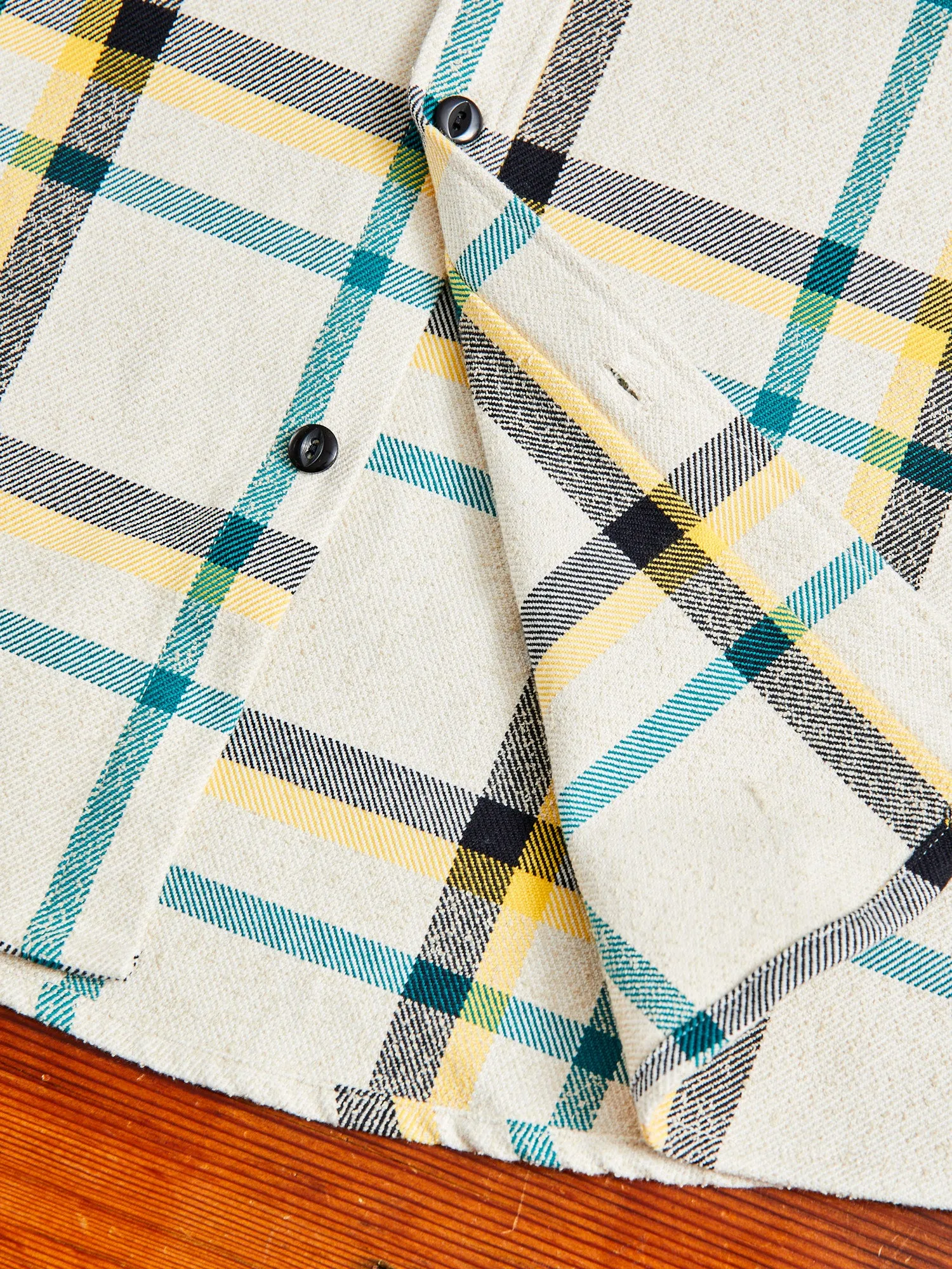 Hard Rude Button-Up Shirt in Natural