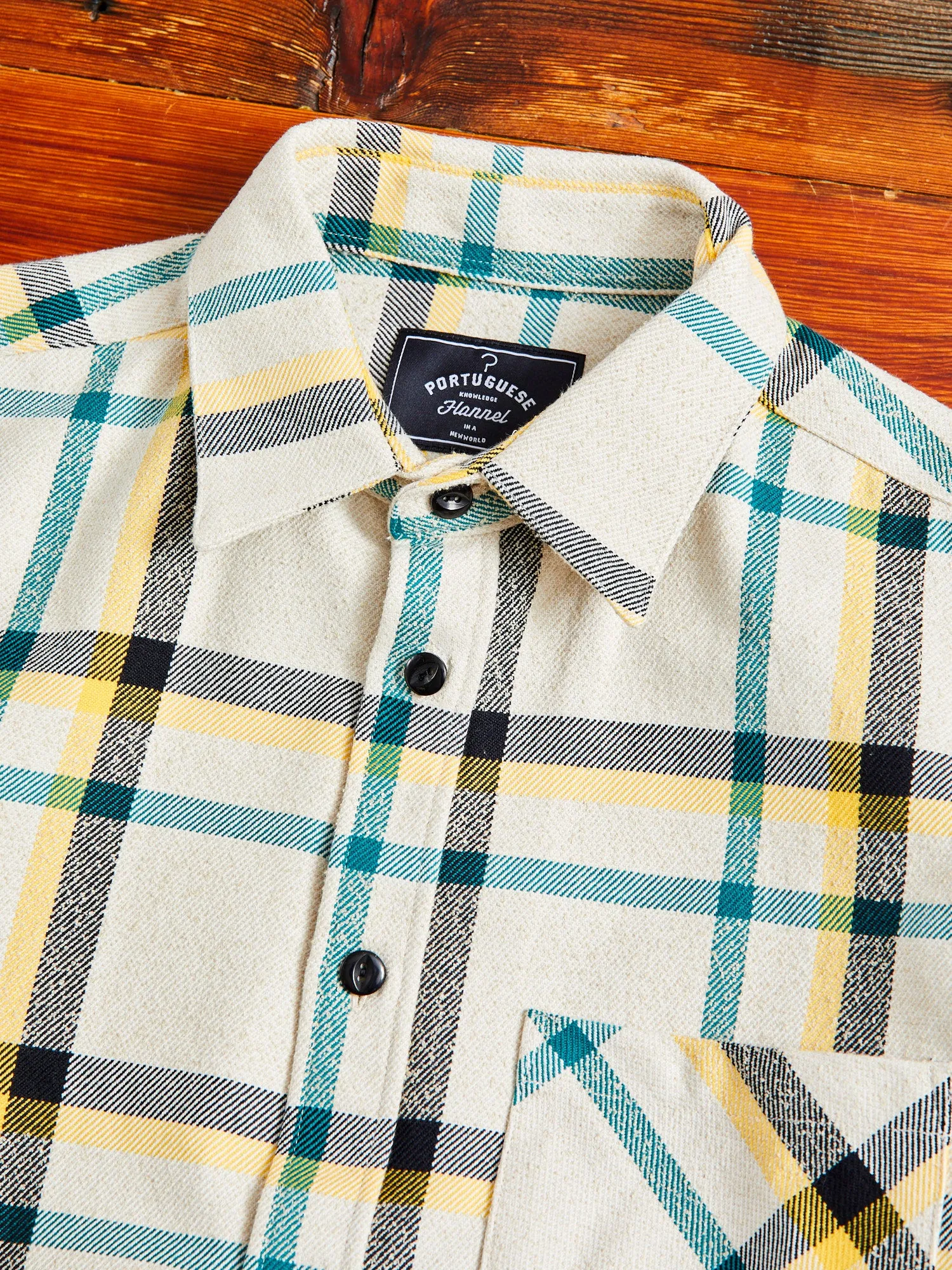 Hard Rude Button-Up Shirt in Natural