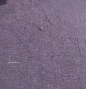 Heavyweight Linen Antique Wash, Raisin