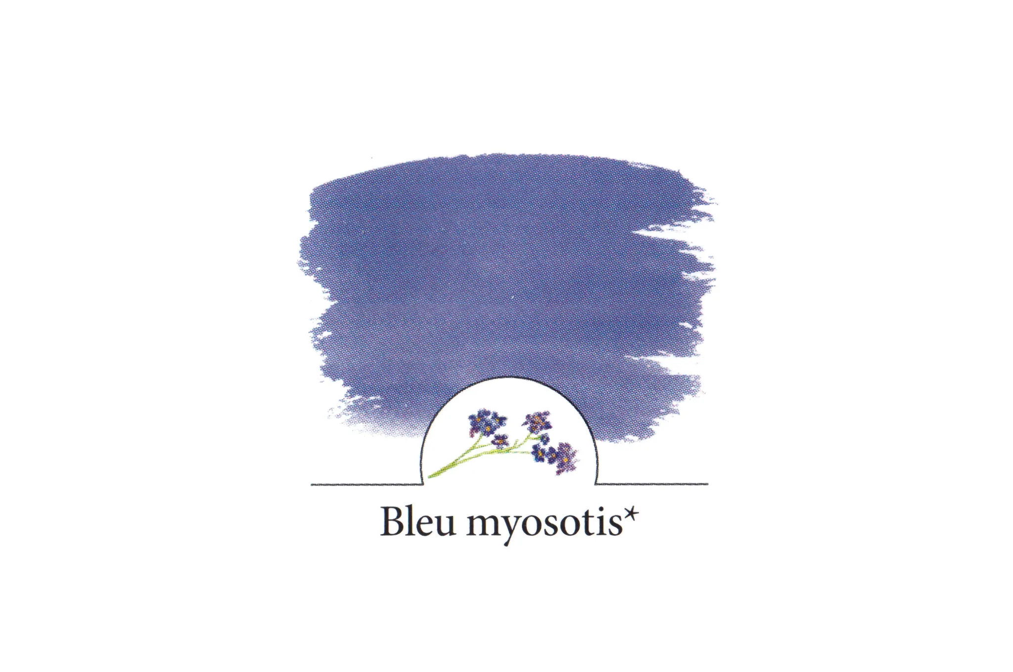 Herbin - Bleu myosotis 30ml Fountain Pen Ink