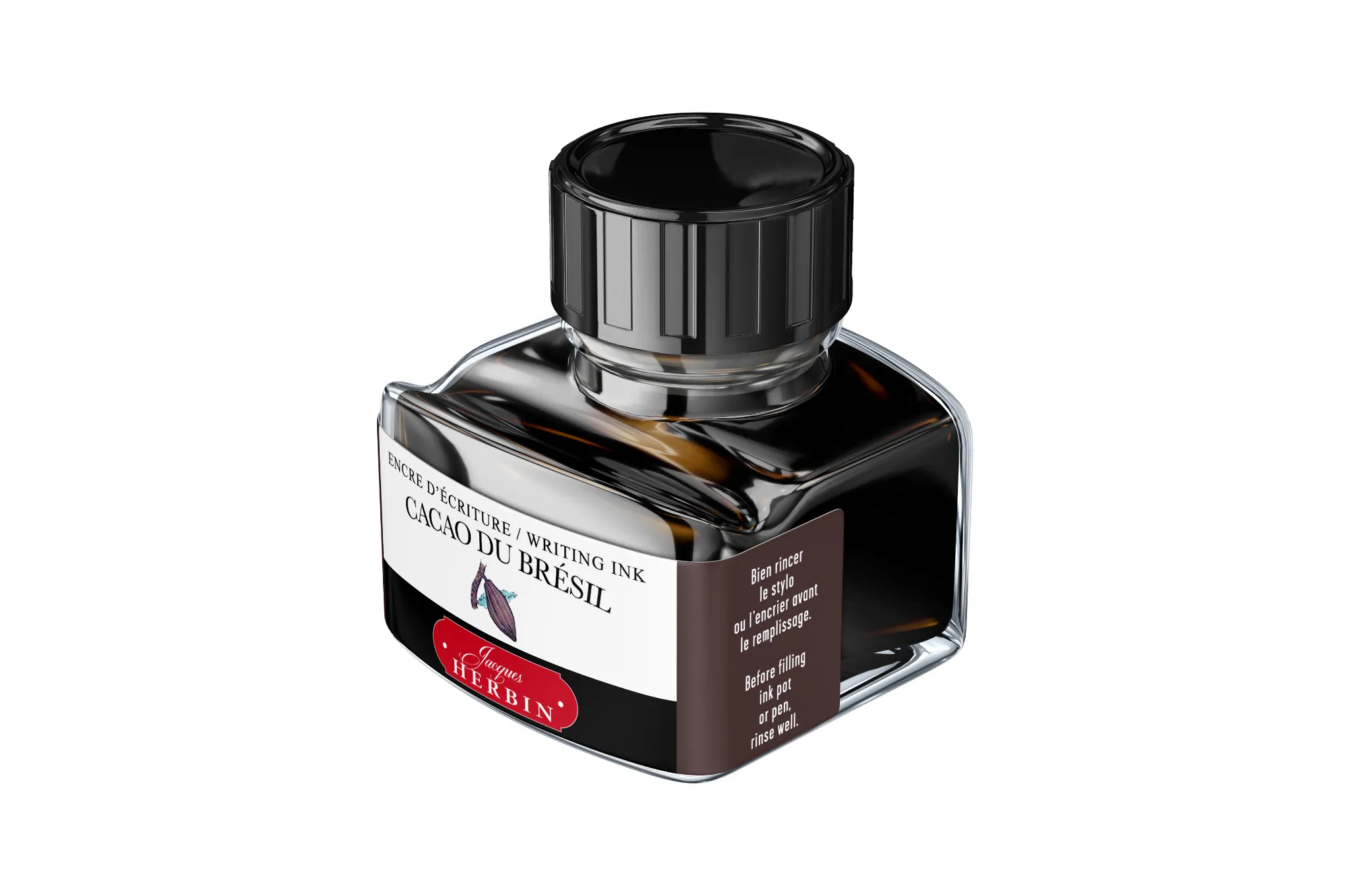 Herbin - Cacao du Bresil 30ml Fountain Pen Ink