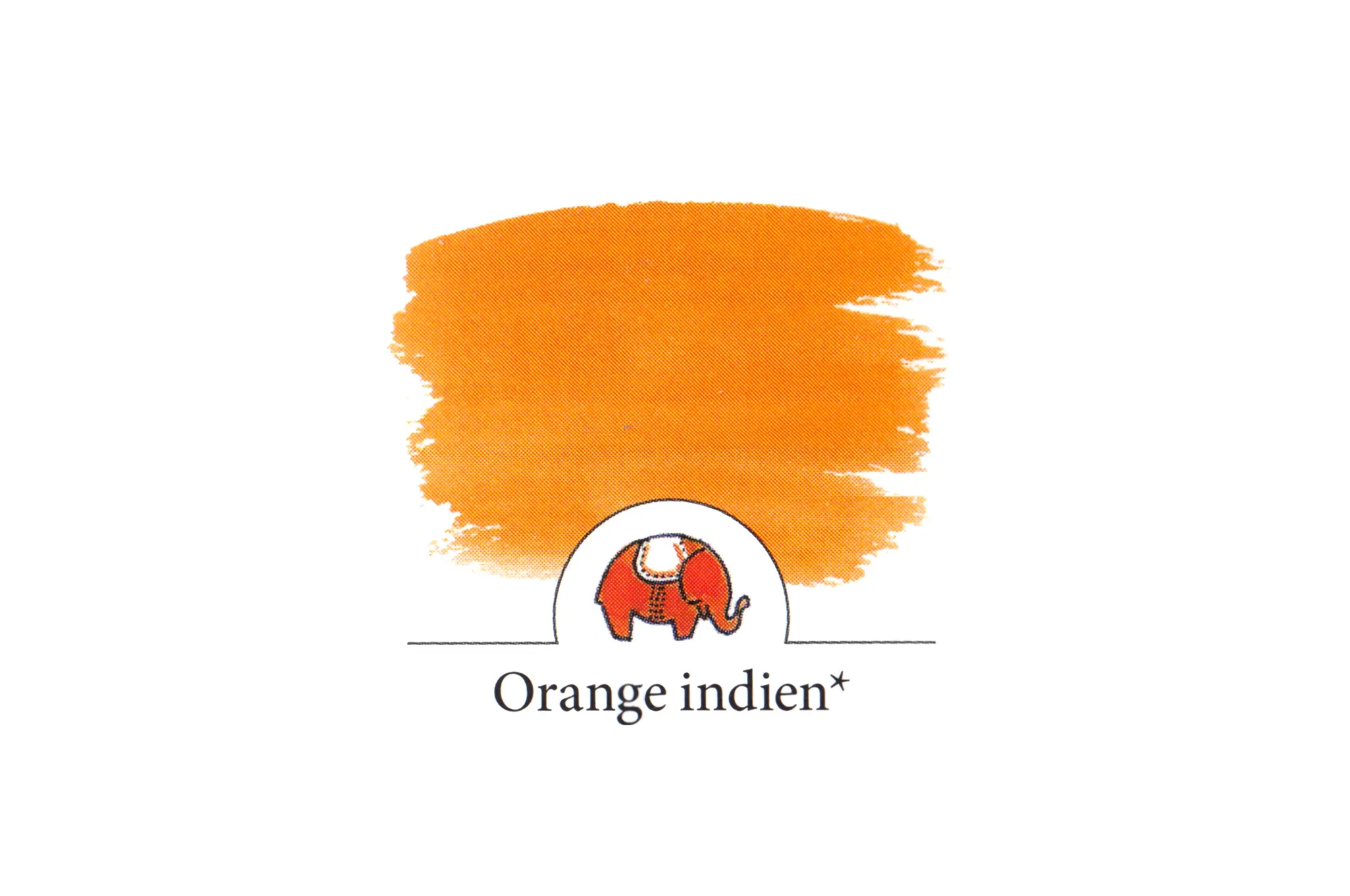 Herbin - Orange Indien 100ml Fountain Pen Ink