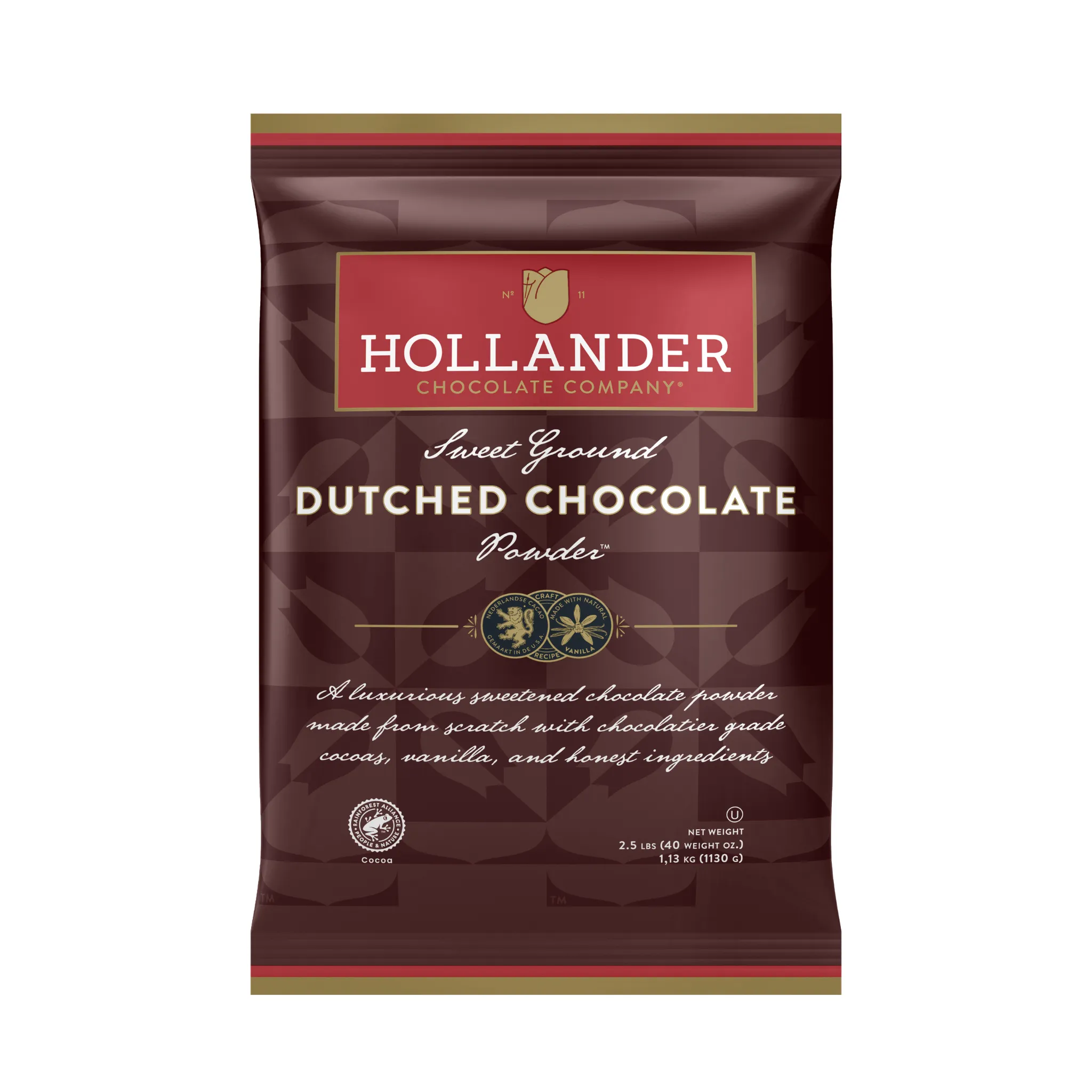 Hollander Sweet Ground Dutched Chocolate