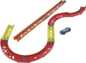 Hot Wheels Track Builder Unlimited Playset Premium Curve Pack, 16 Component Part