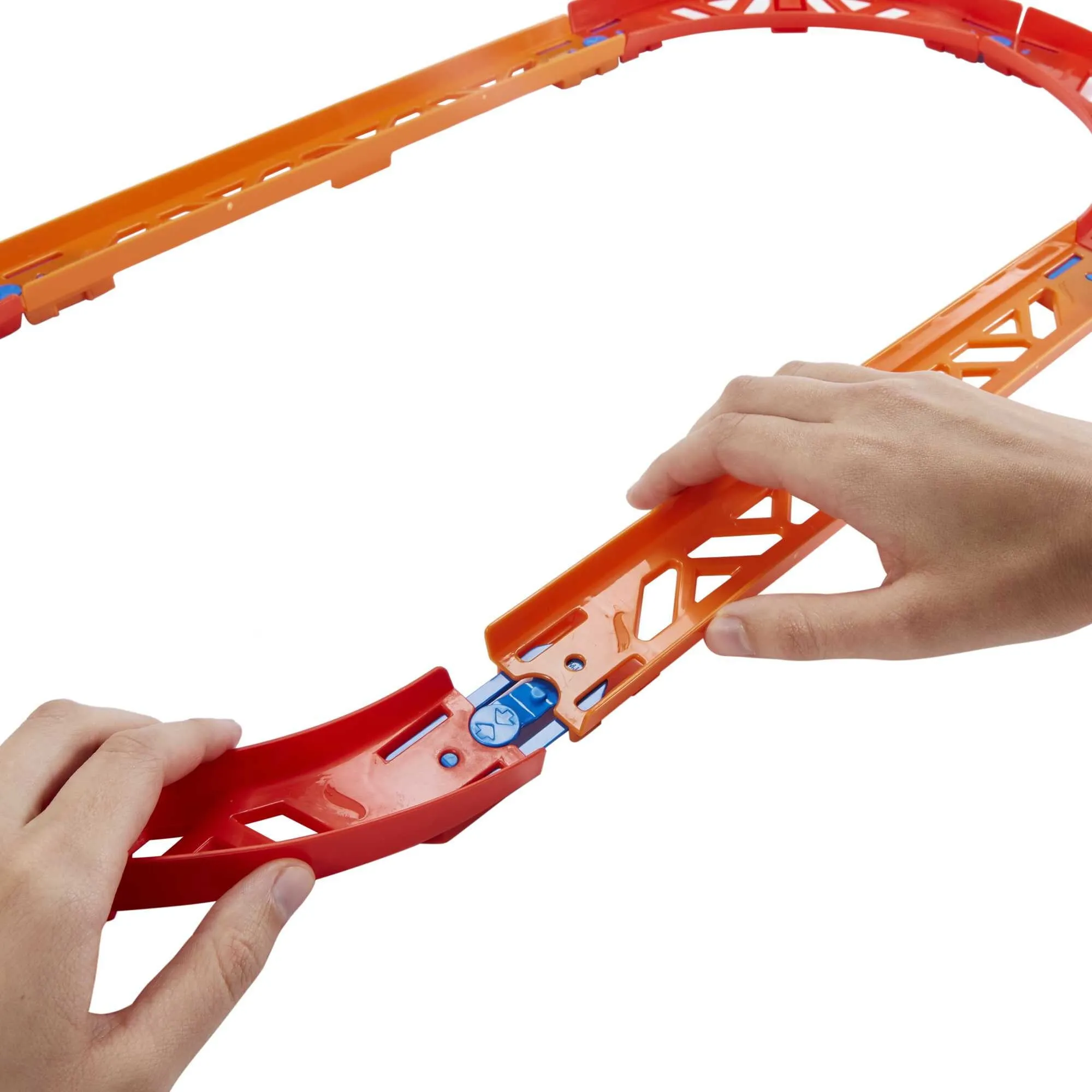 Hot Wheels Track Builder Unlimited Playset Premium Curve Pack, 16 Component Part