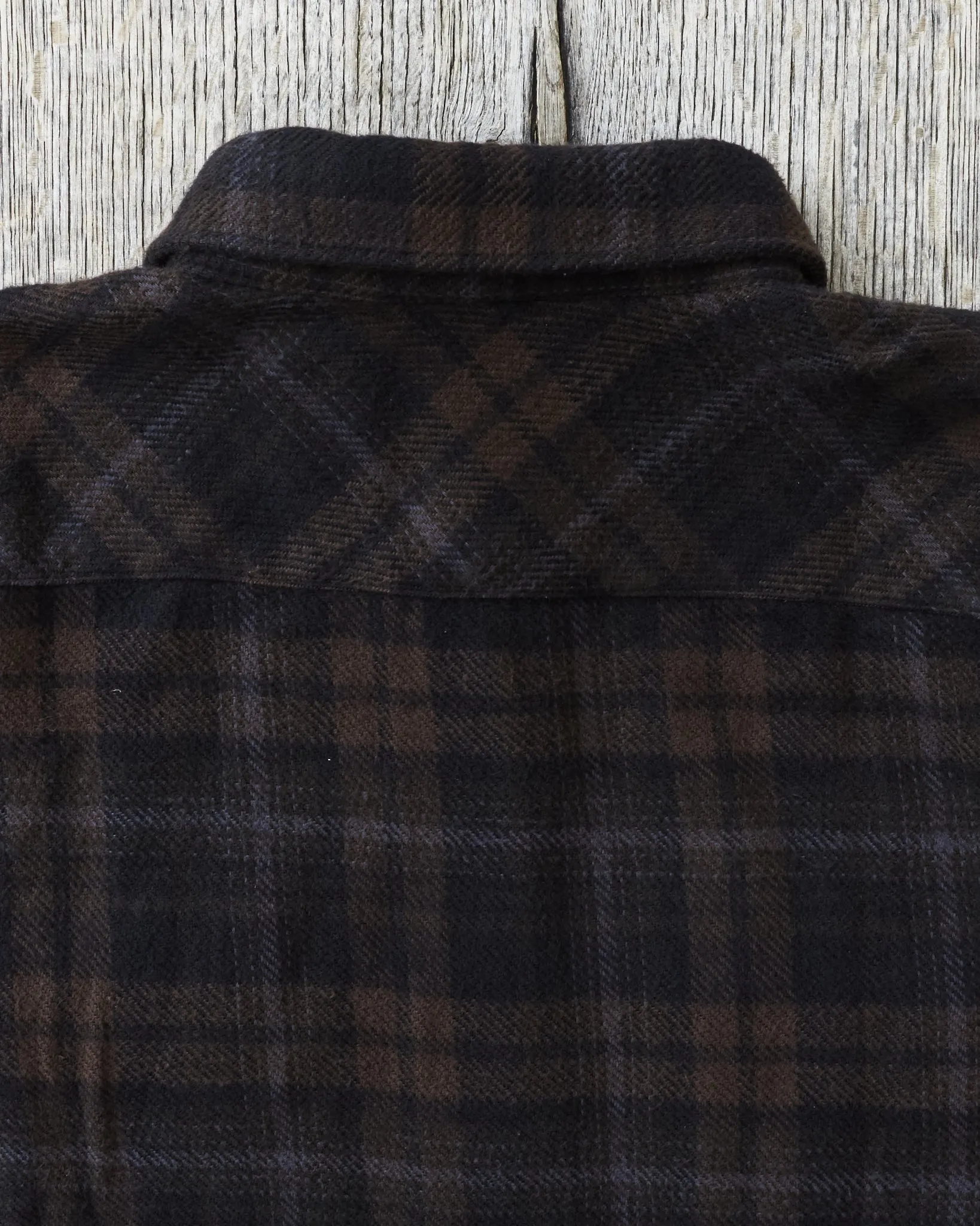 Indigofera Bryson Flannel Check Black Overdyed