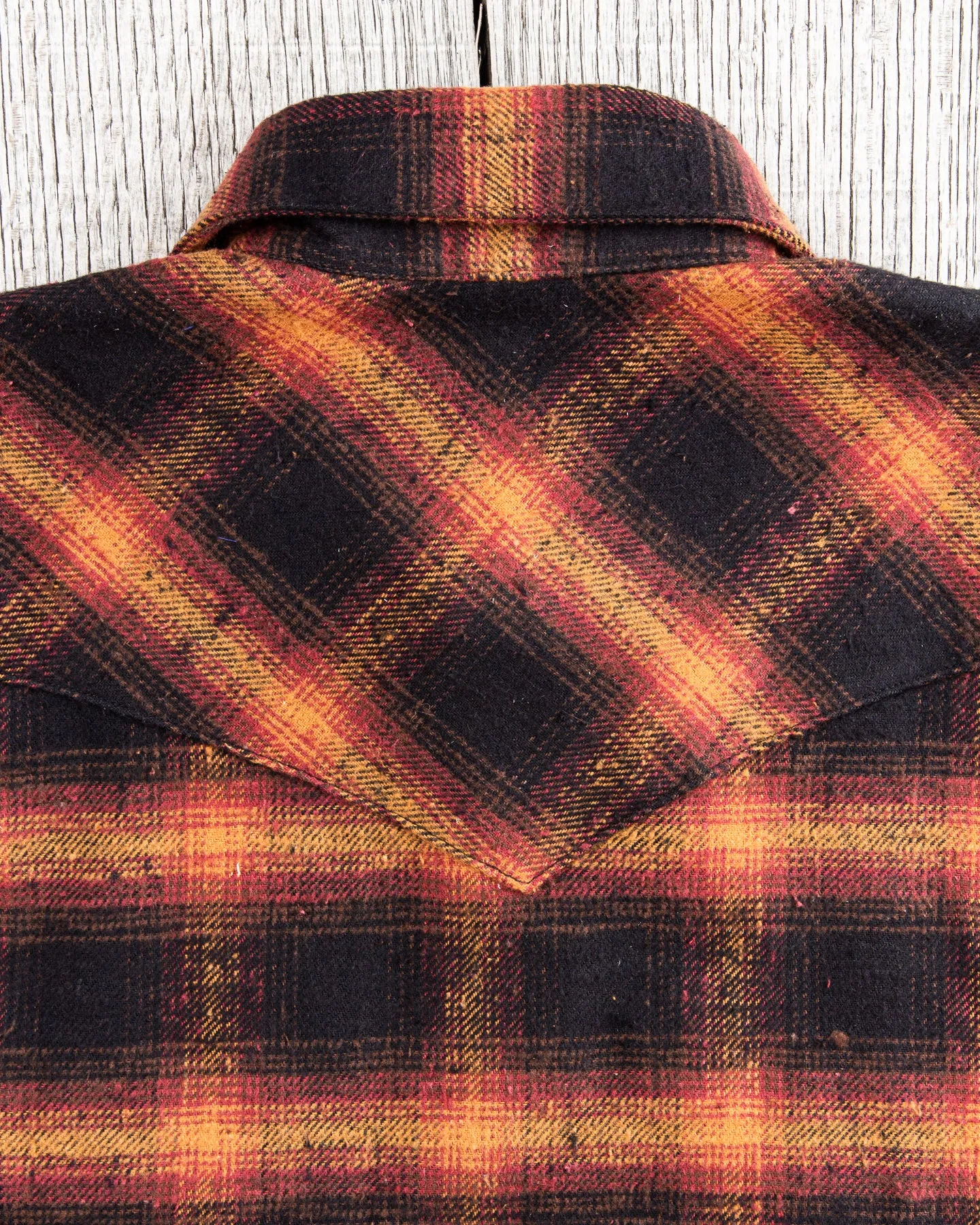 Indigofera Dawson Shirt Japanese Selvage Flannel Black / Brown / Burgundy / Beige