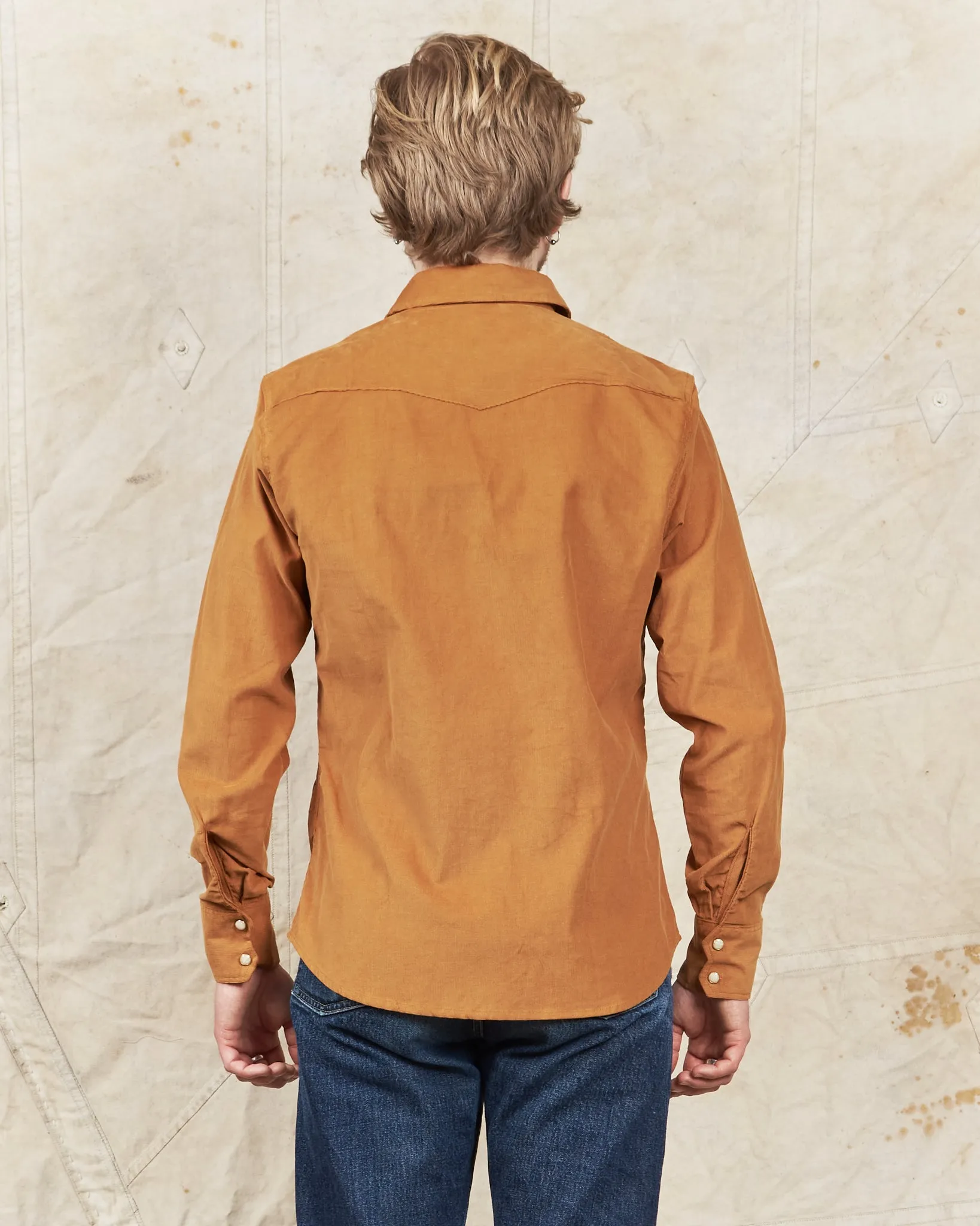 Indigofera Dollard Corduroy Shirt Beige