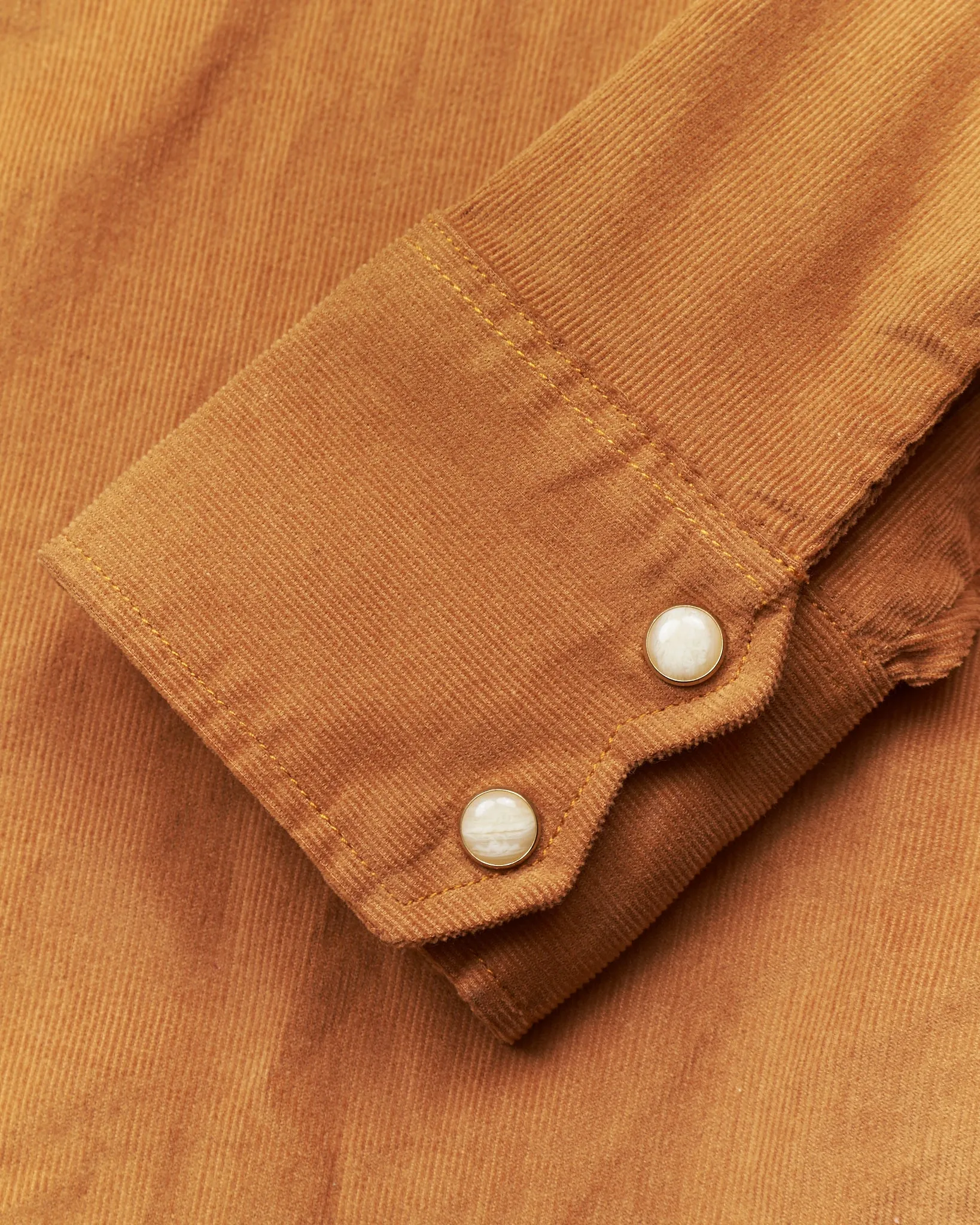 Indigofera Dollard Corduroy Shirt Beige