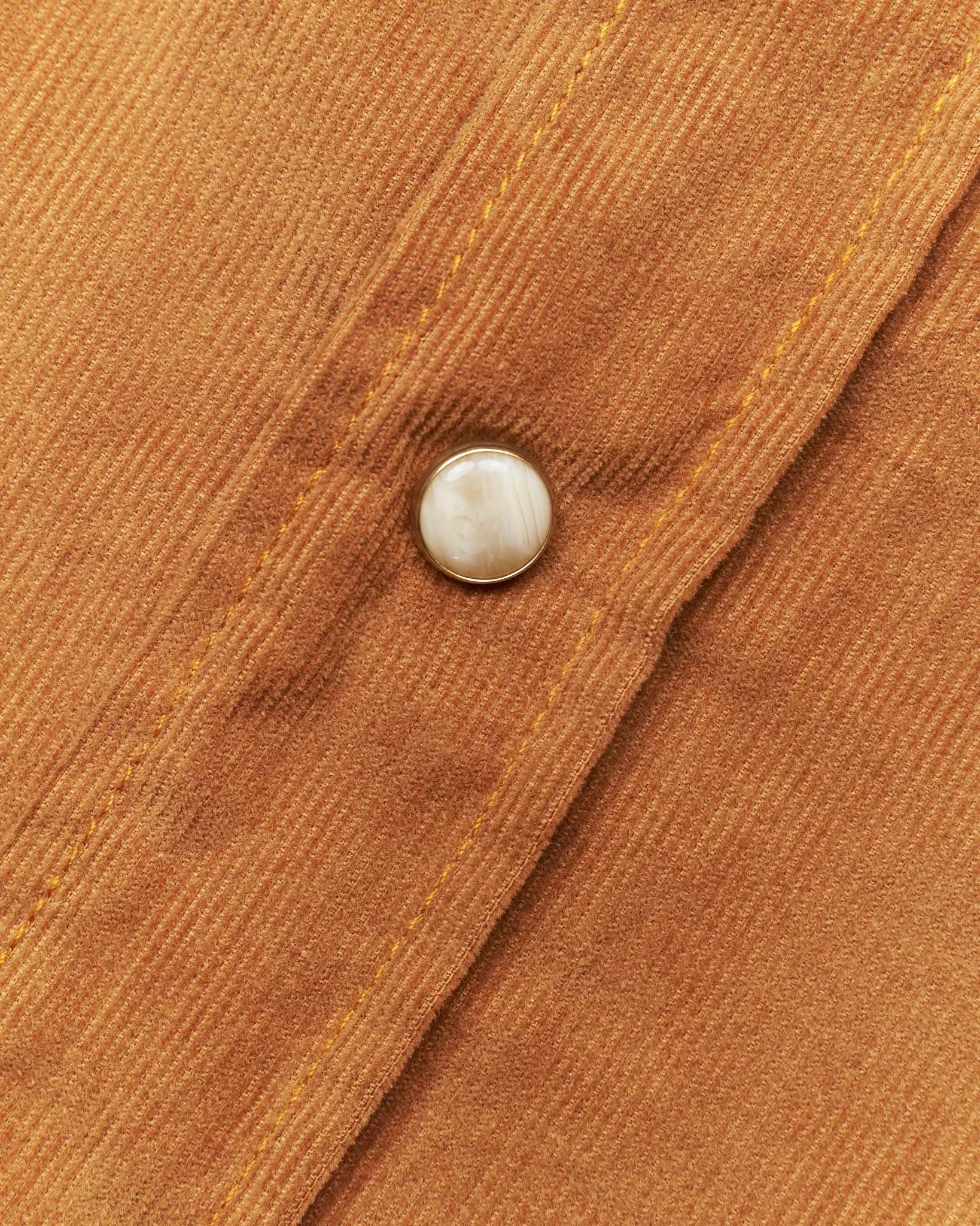 Indigofera Dollard Corduroy Shirt Beige